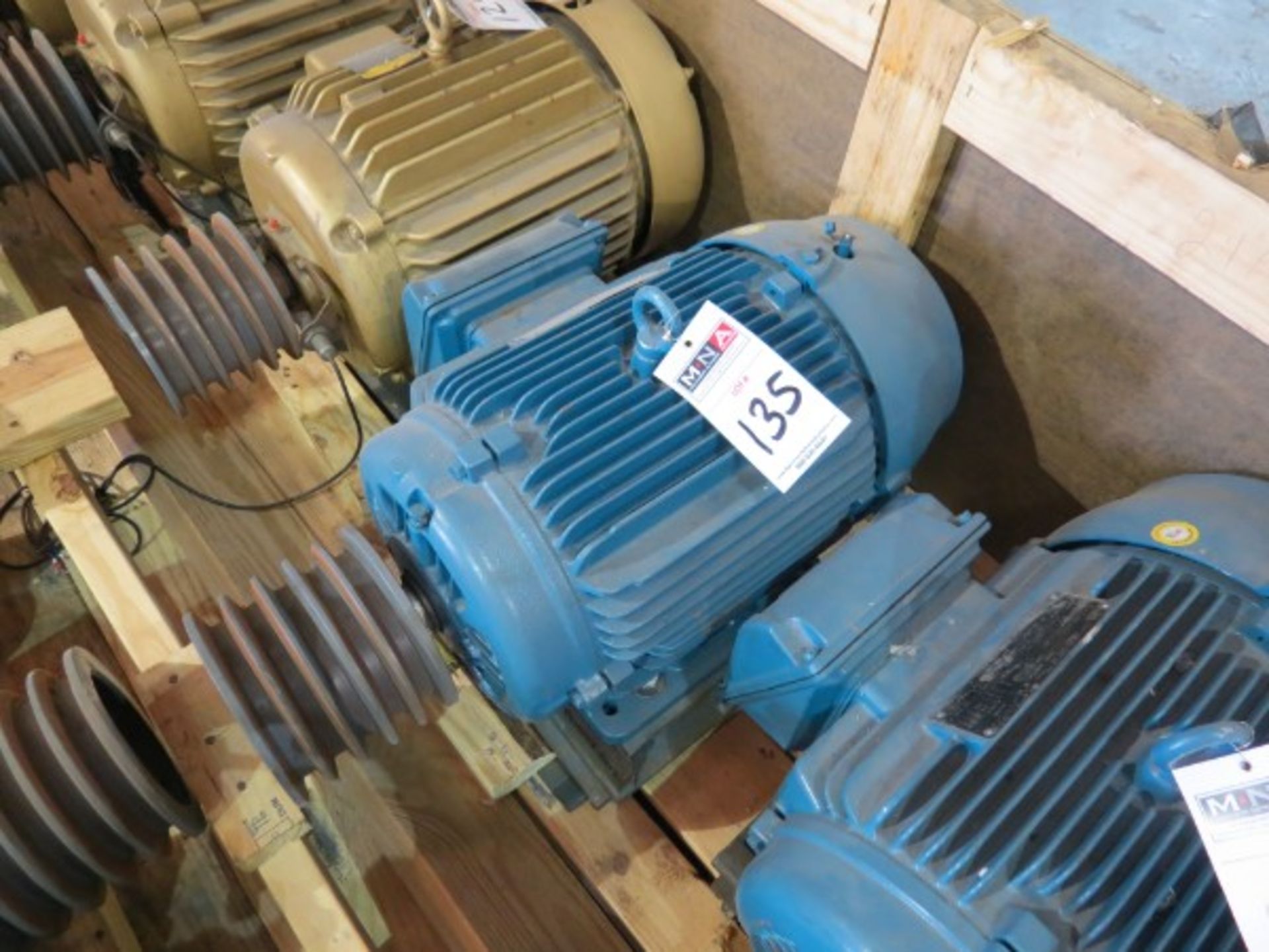 WEG 3 Phase 20hp 1765rpm Electric Motor - Image 2 of 4