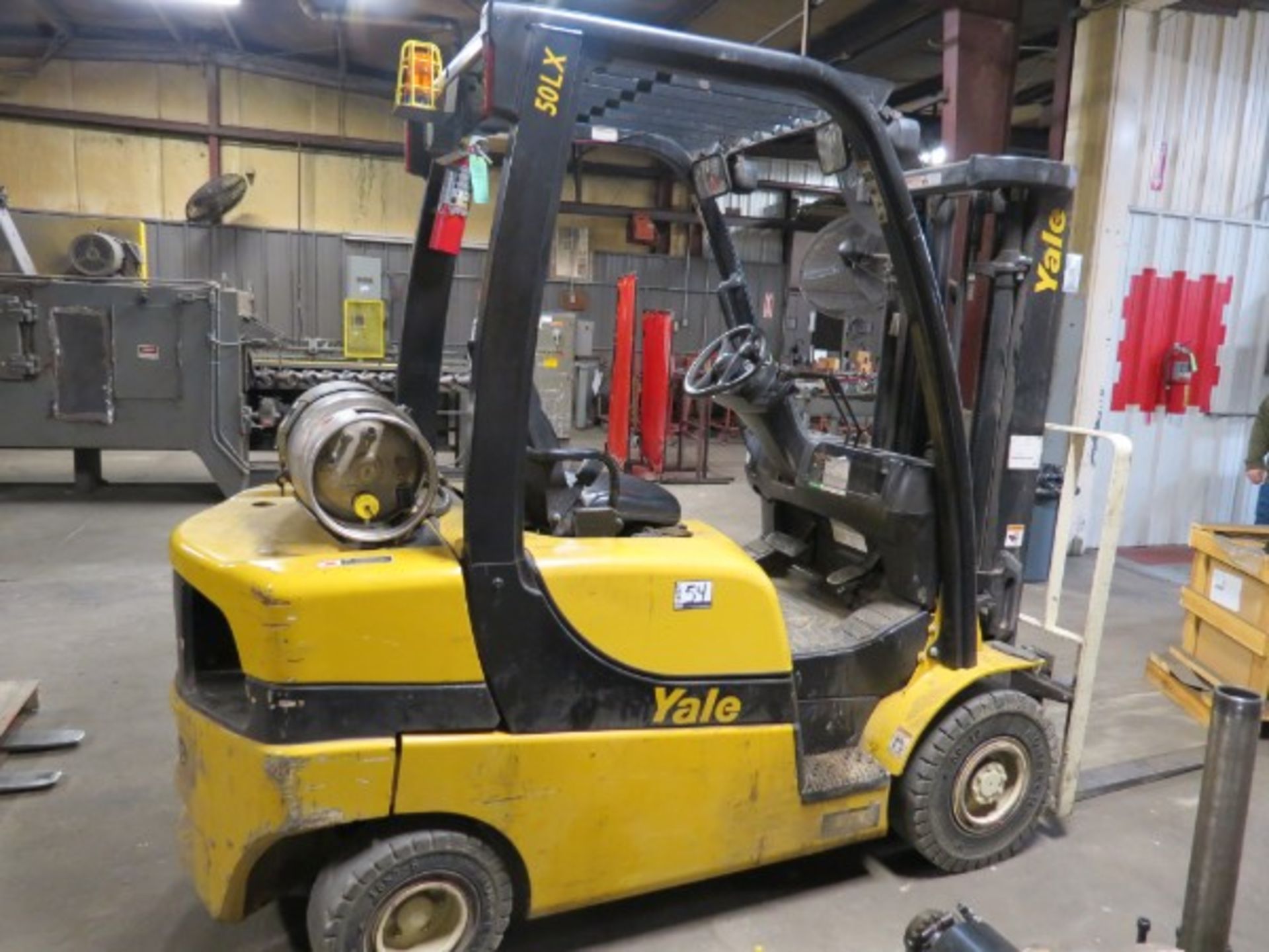 5000lb Yale 50LX LPG Fork Lift, S/N A974V02943L, 1864 Hrs