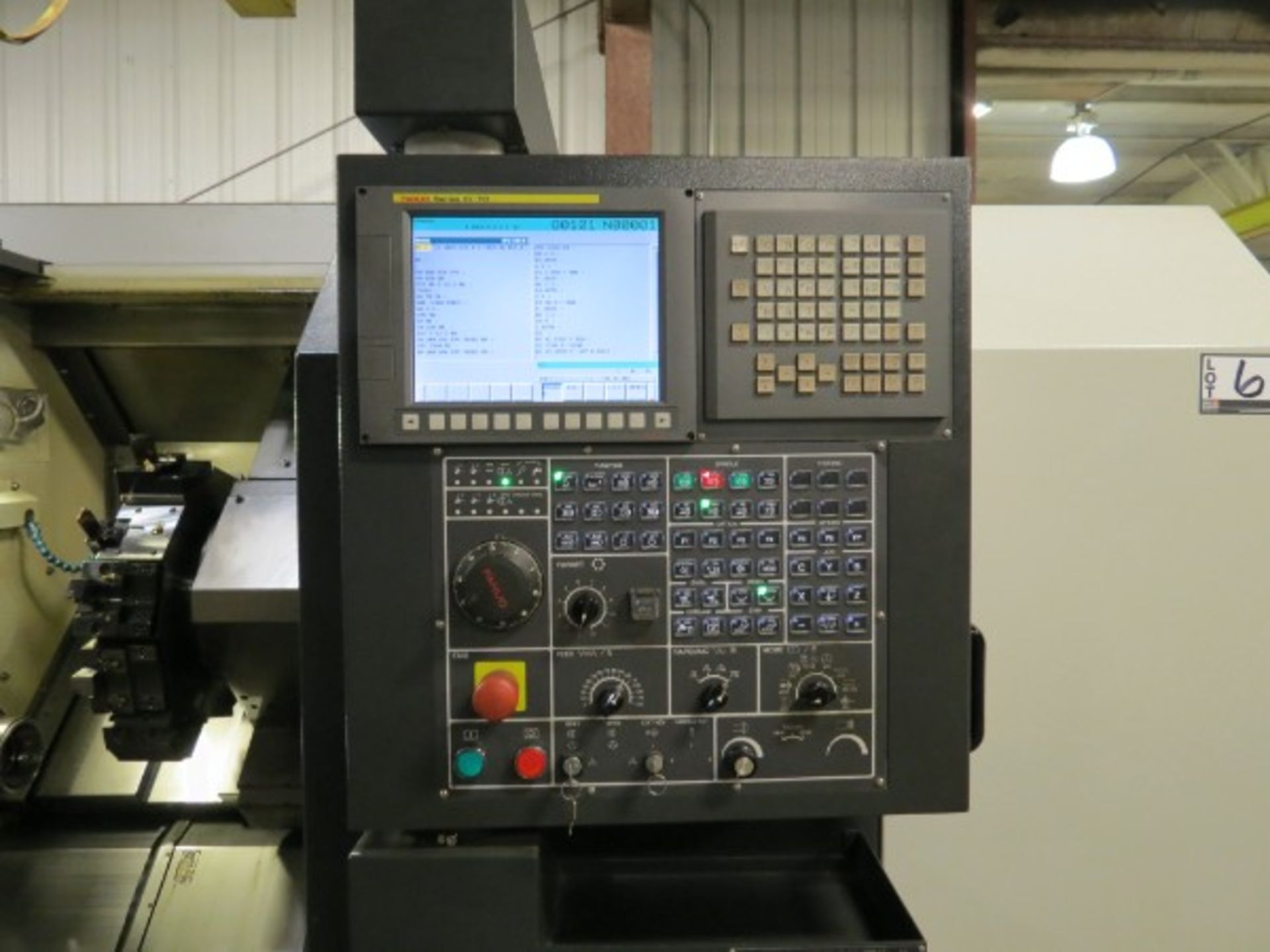 Leadwell T-7 CNC Turning Center Fanuc 0i-TD, M/N T-7 S/N L2TAD0391 New 2014 - Image 7 of 8