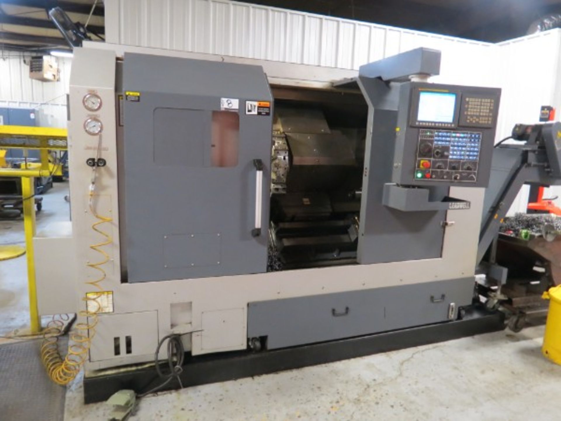 Leadwell T-7 CNC Turning Center Fanuc 0i-TD, M/N T-7 S/N L2TAA0315 new 2011 - Image 2 of 8