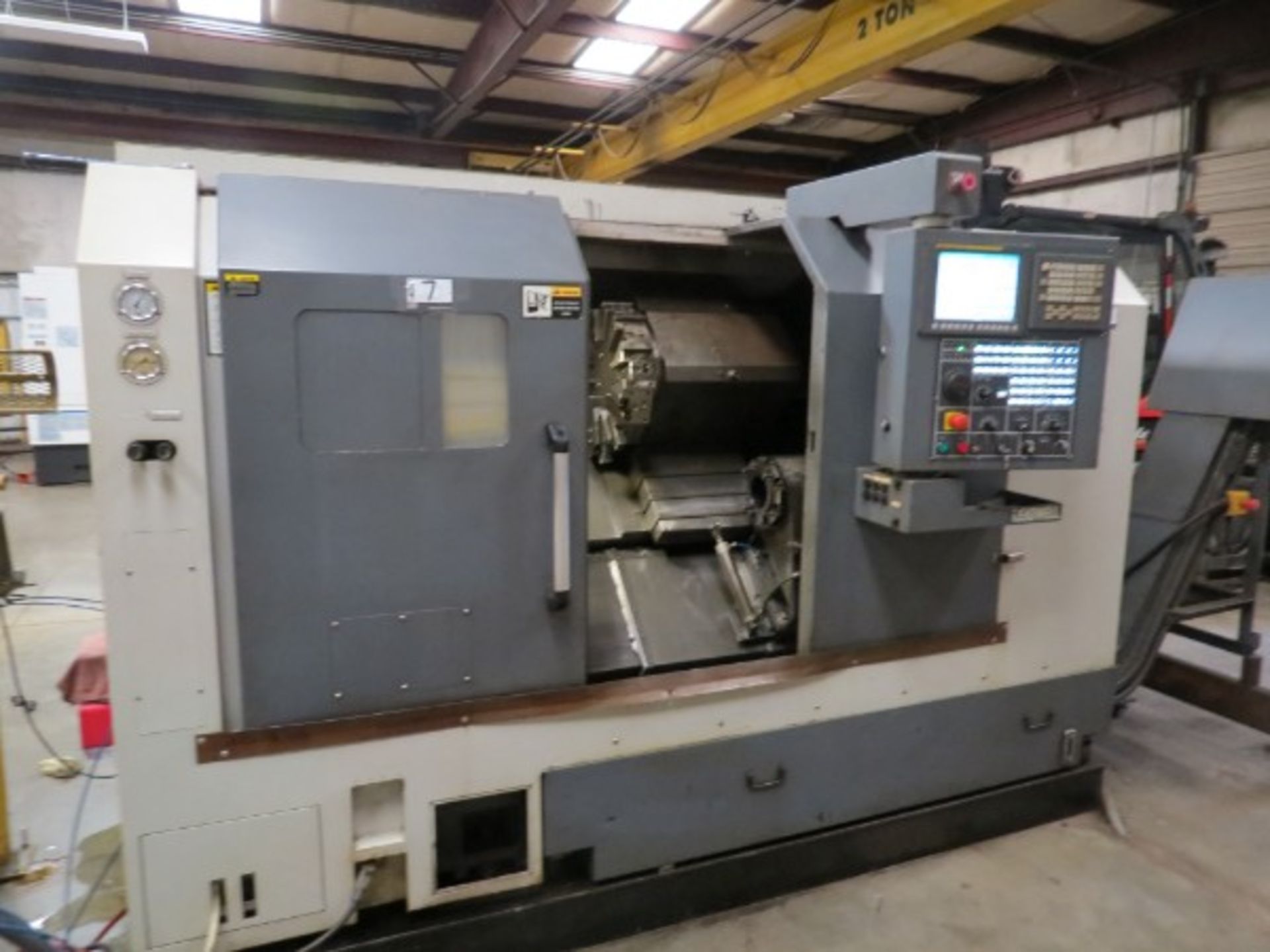 Leadwell T-7 CNC Turning Center Fanuc 0i-TD, M/N T-7 S/N L2TAB0335 New 2012 - Image 3 of 8