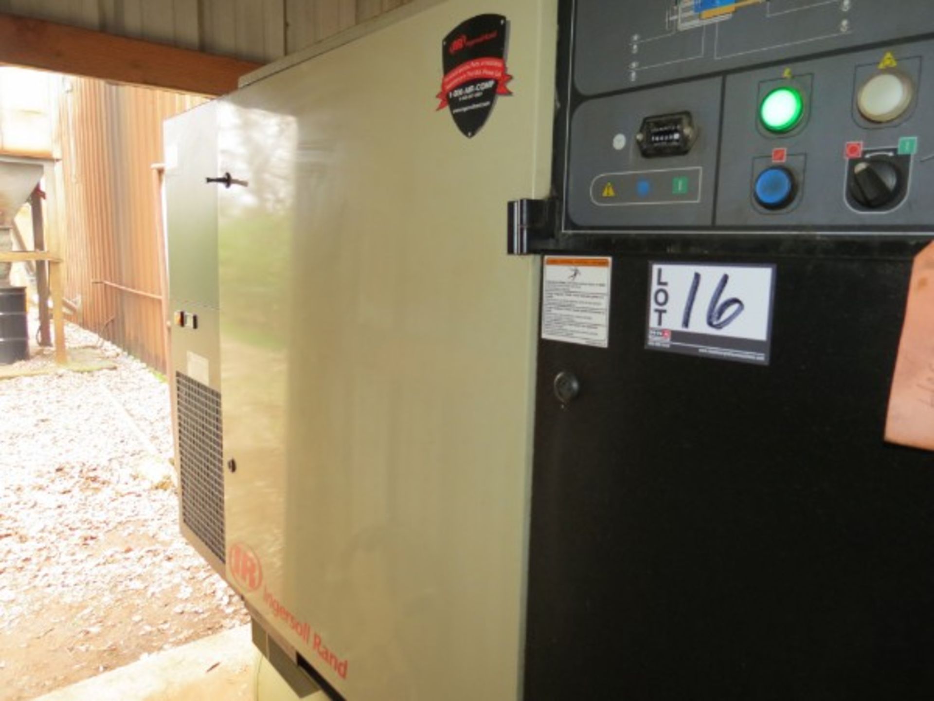 Ingersoll Rand I-R UP30, Rotary Screw Air Compressors, S/N 12M-010659 with Air Dryer - Image 3 of 6