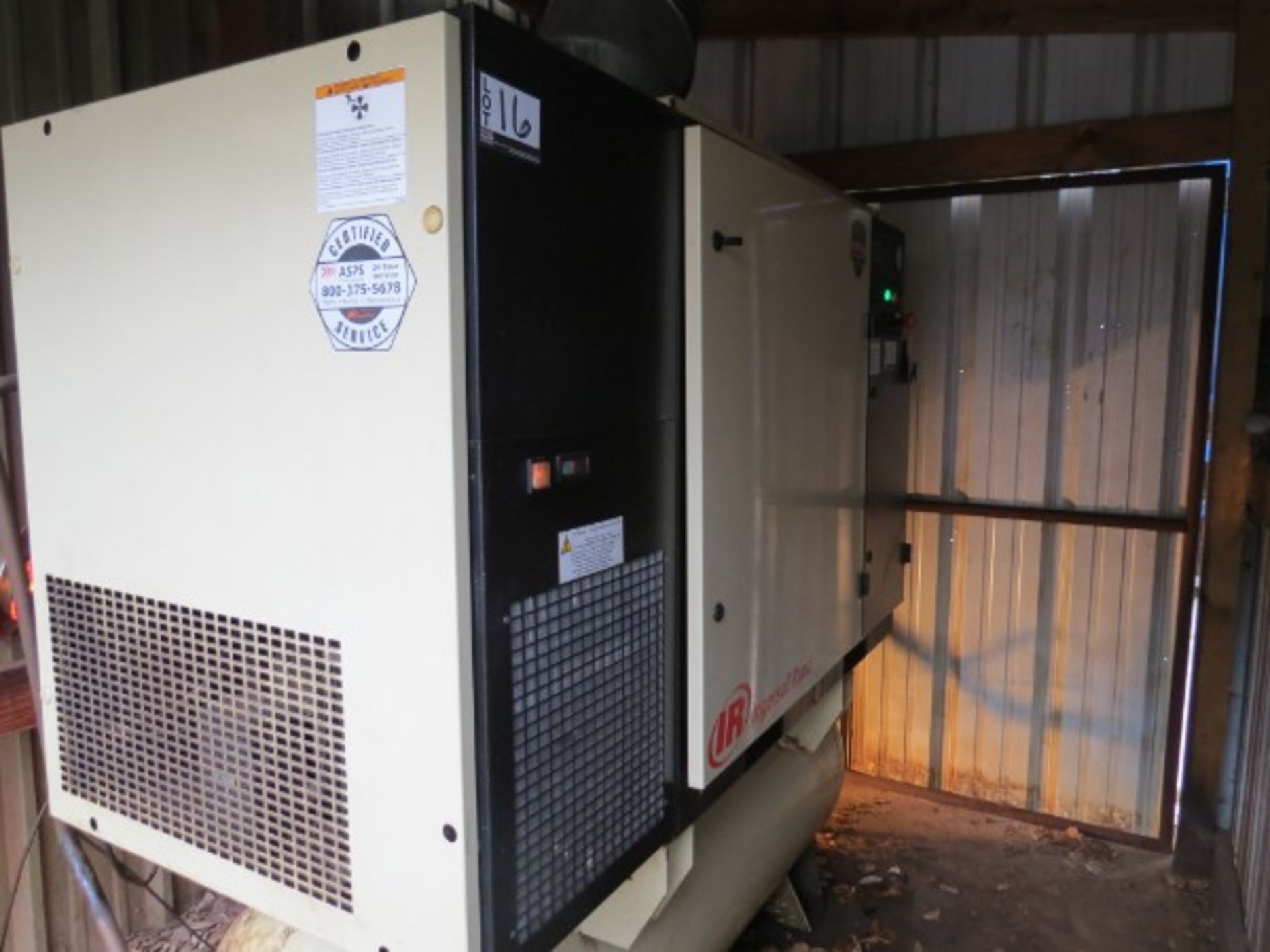 Ingersoll Rand I-R UP30, Rotary Screw Air Compressors, S/N 12M-010659 with Air Dryer - Image 2 of 6