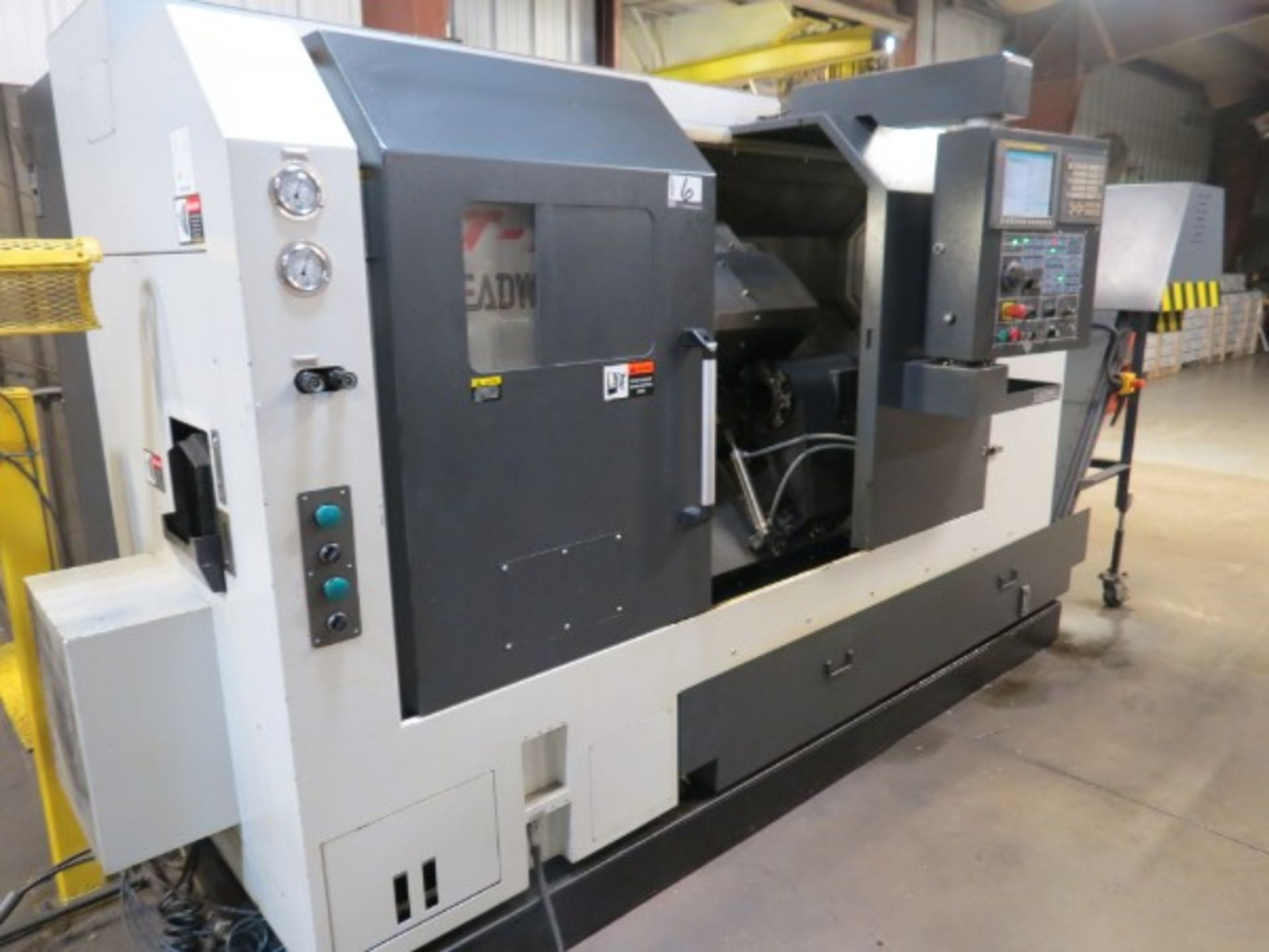 Leadwell T-7 CNC Turning Center Fanuc 0i-TD, M/N T-7 S/N L2TAD0391 New 2014 - Image 2 of 8