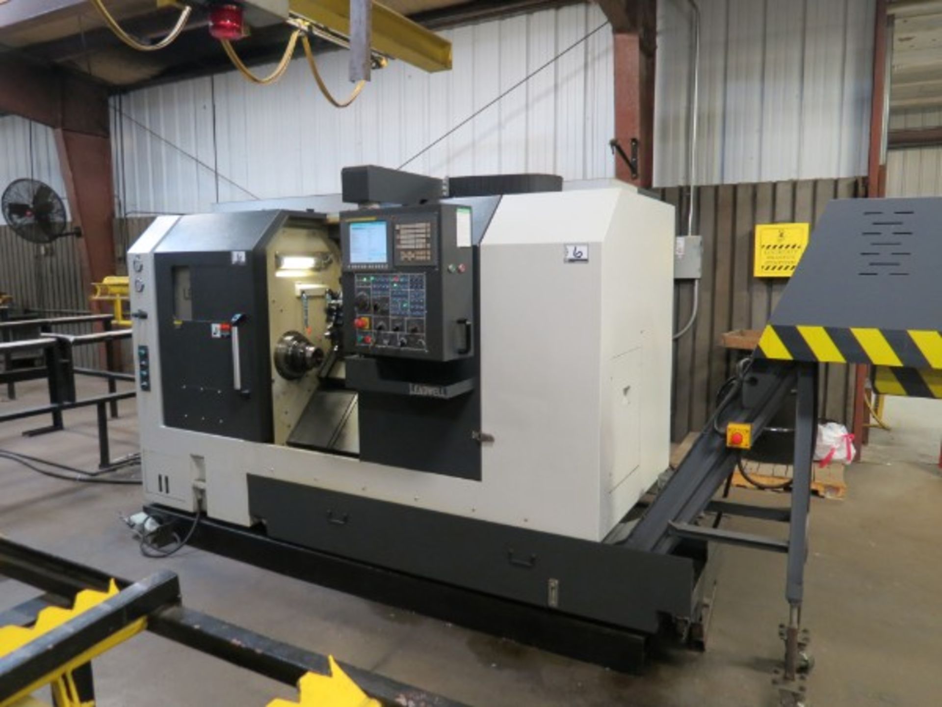 Leadwell T-7 CNC Turning Center Fanuc 0i-TD, M/N T-7 S/N L2TAD0391 New 2014 - Image 3 of 8