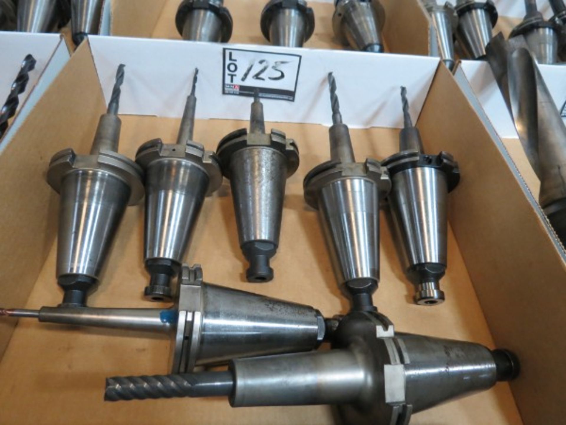 Assorted SK 50 Shrink In Tool Holders