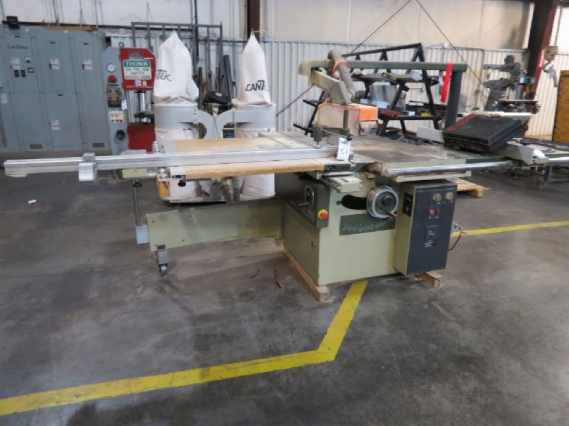 SCMI SI16 SW Table Saw, S/N 030501 - Image 3 of 6