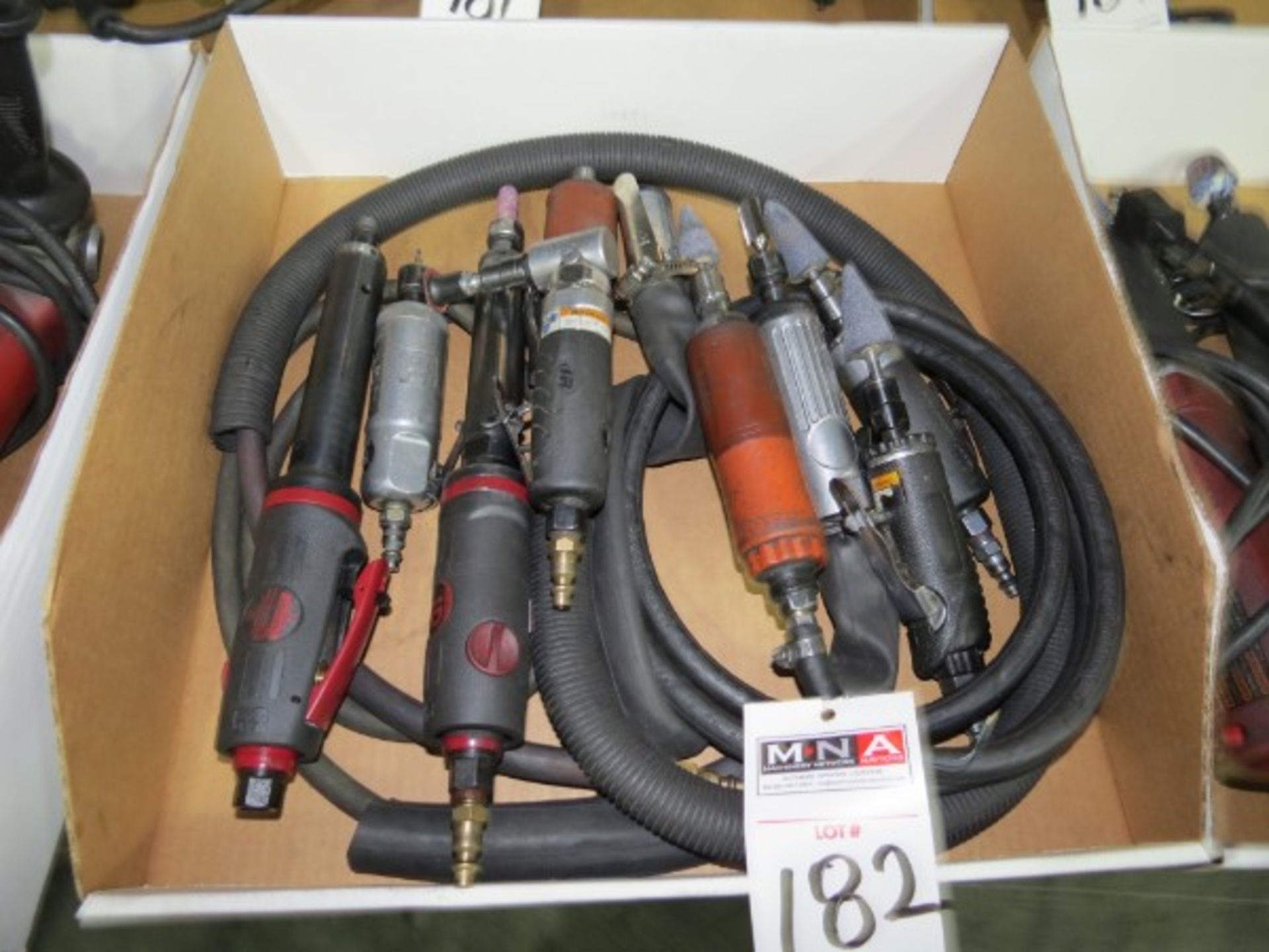 Assorted Pneumatic Grinders