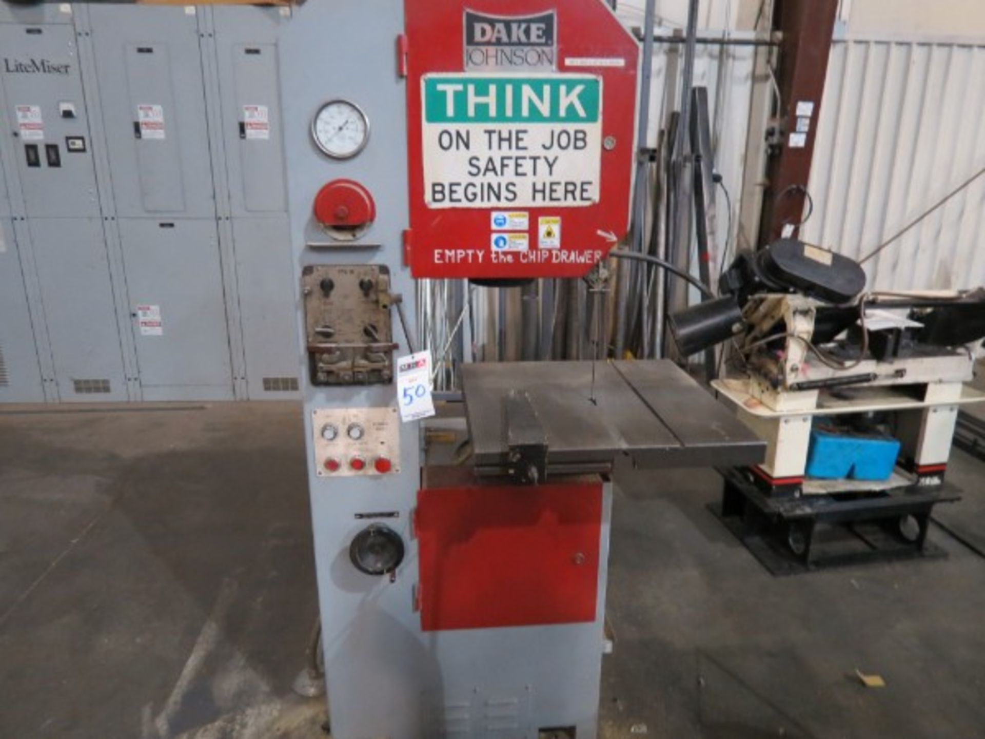 Dake Johnson 12" Vertical Band Saw