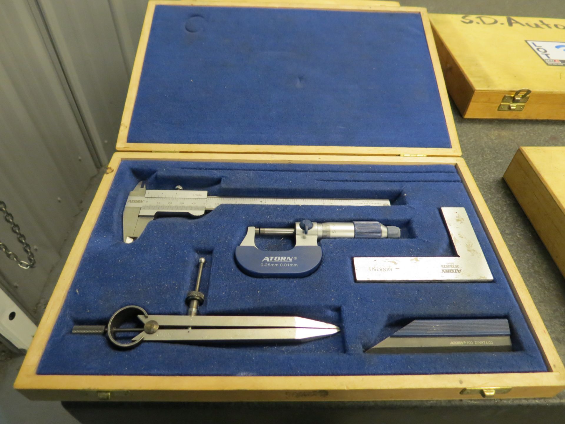 Atorn Micrometer & Caliper Set