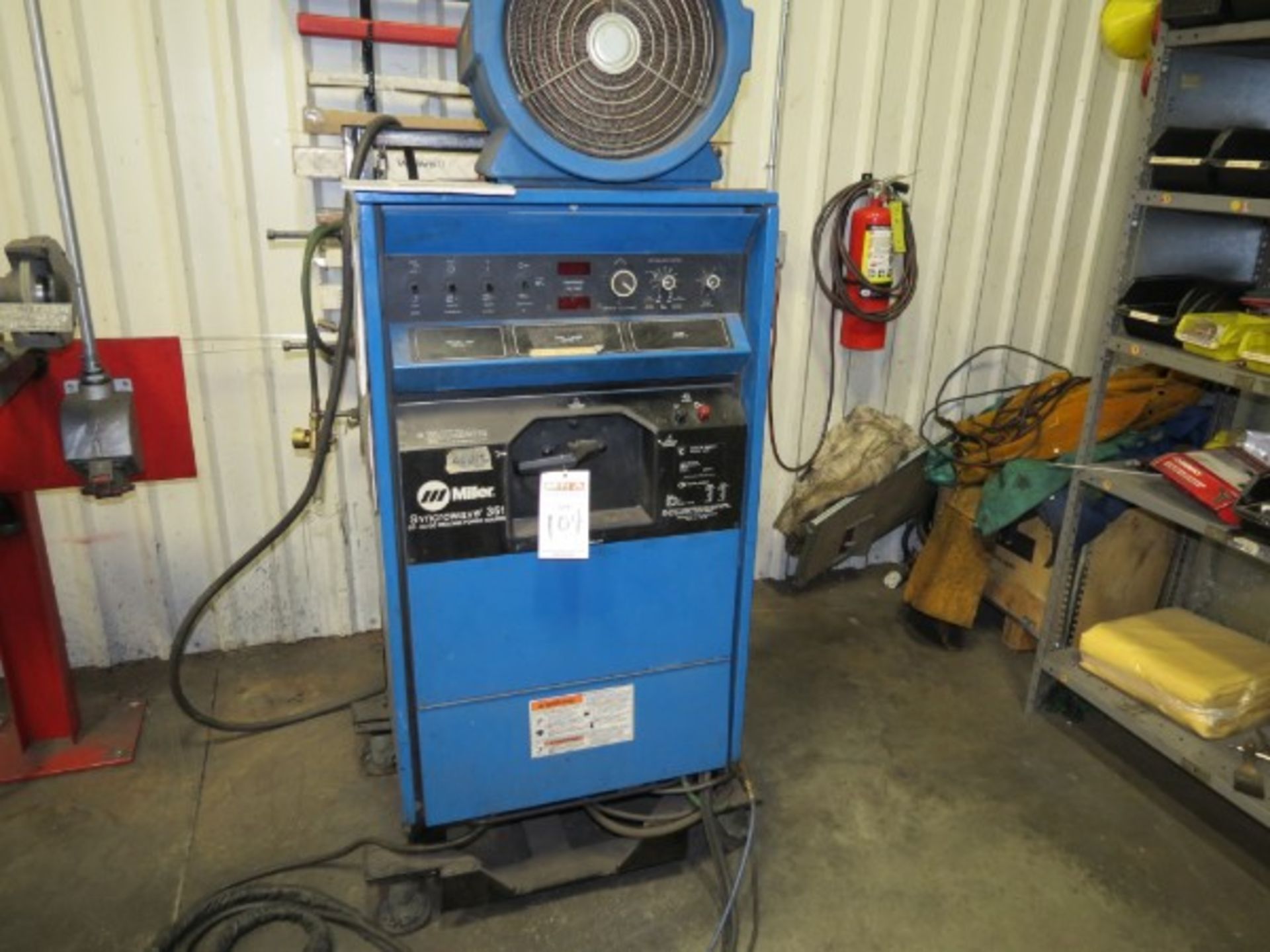 Miller Syncrowave 351 Welding Machine with Water coolant system, s/n KC202827 - Image 2 of 3