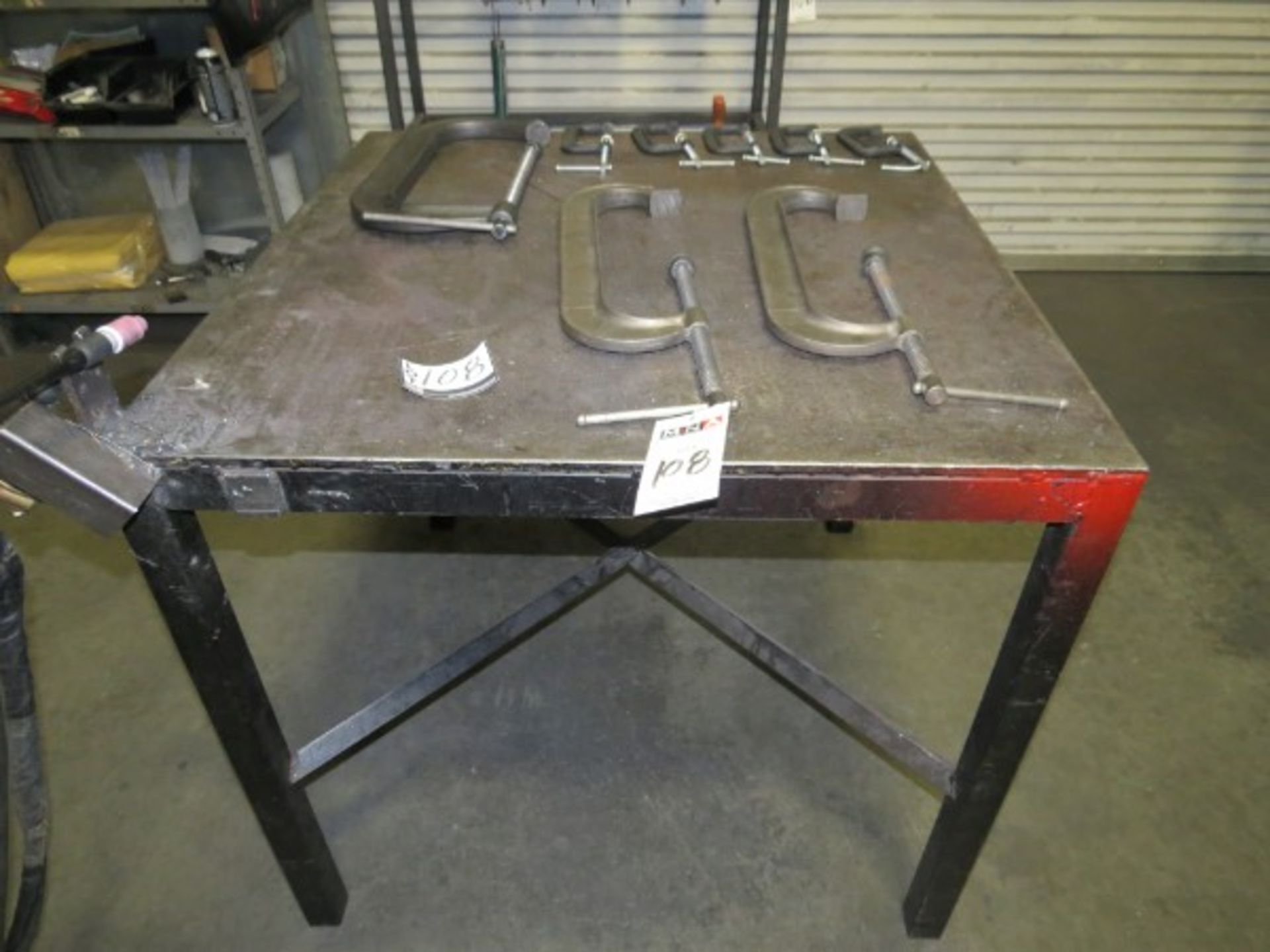 Welding Table With C Clamps