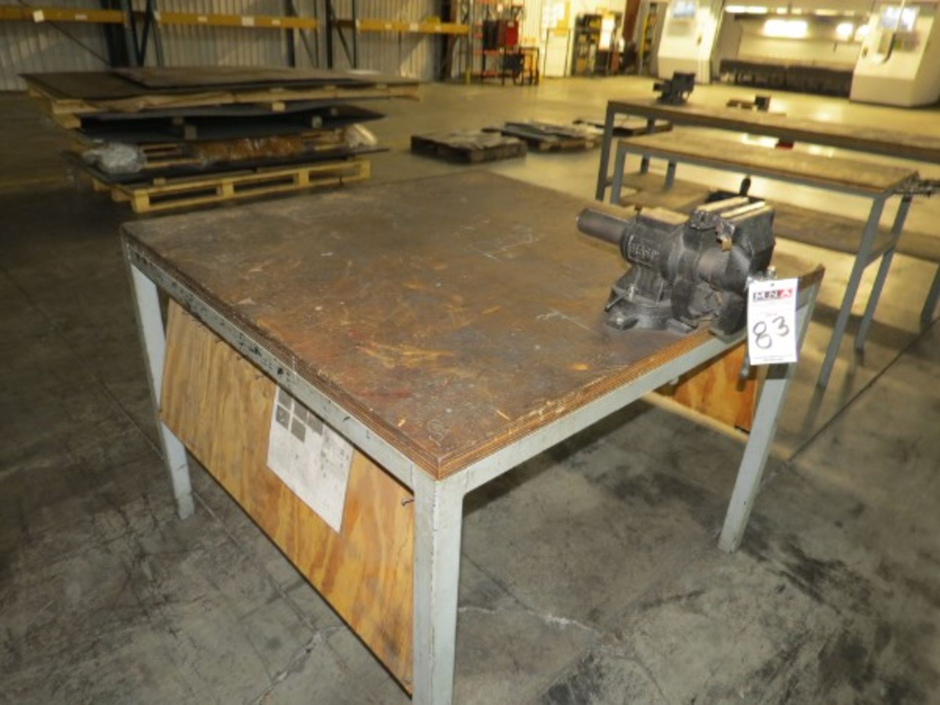 Bench with Wilton 6" Vise