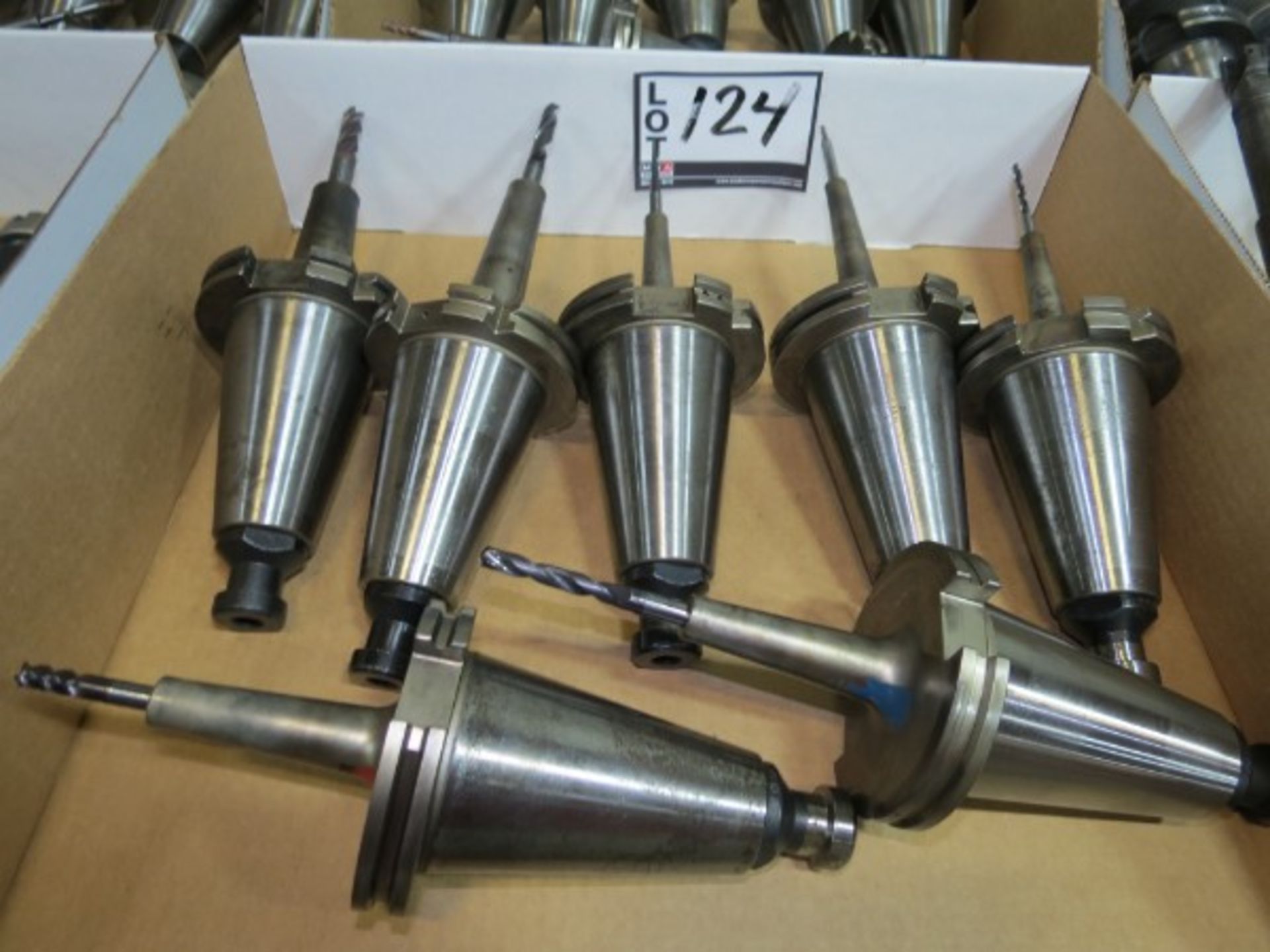 Assorted SK 50 Shrink In Tool Holders