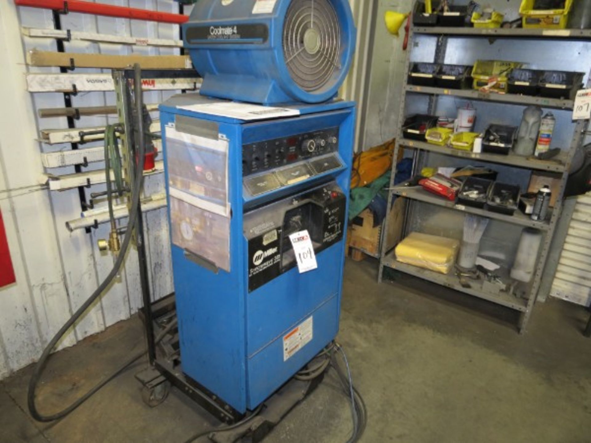 Miller Syncrowave 351 Welding Machine with Water coolant system, s/n KC202827