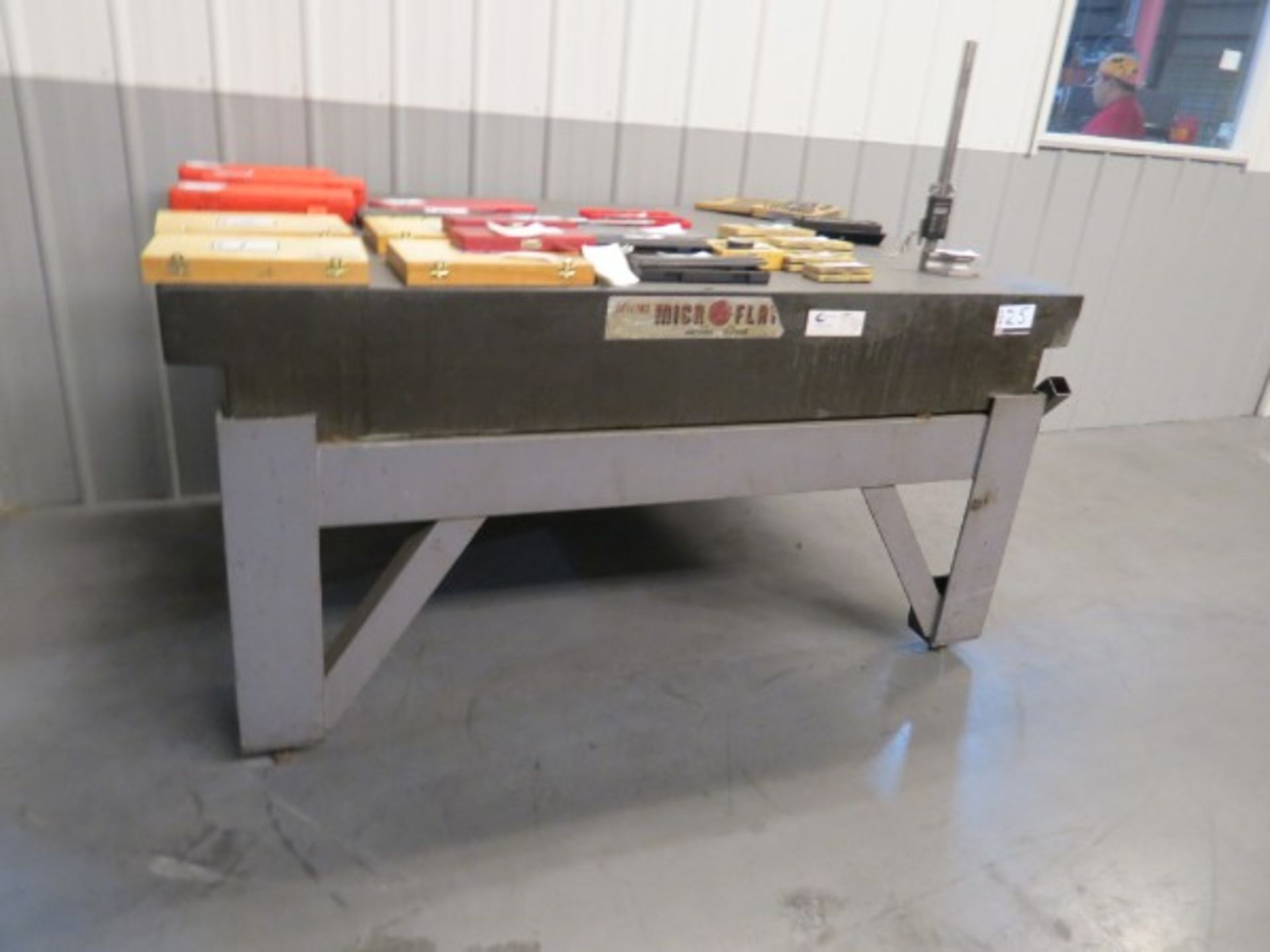 72" X 48" X 10" Surface Plate with Metal Stand *Surface Plate and Stand Only* - Image 2 of 3