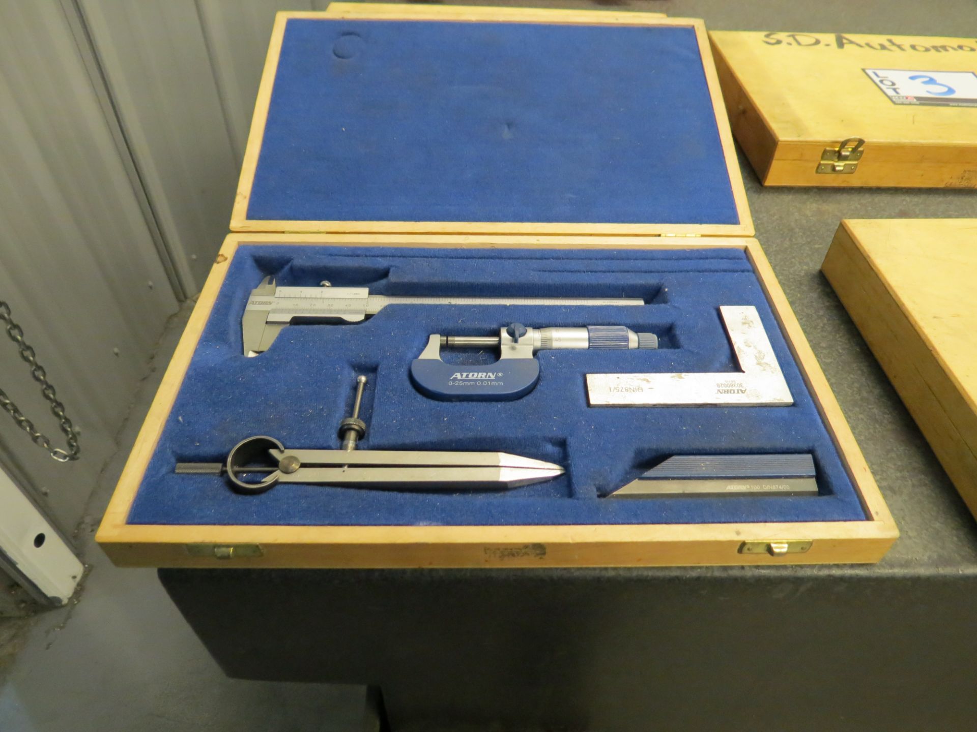 Atorn Micrometer & Caliper Set - Image 2 of 3