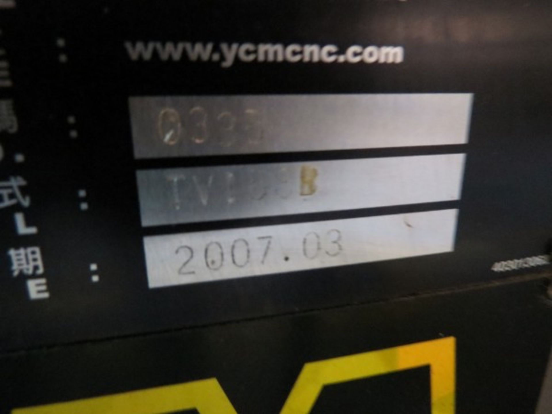 YCM TV-158B Vertical Machining Center, Fanuc MXP-200i ctrl, 59.1" x 33.9" x 29.5" travels, 10,000 - Image 8 of 8