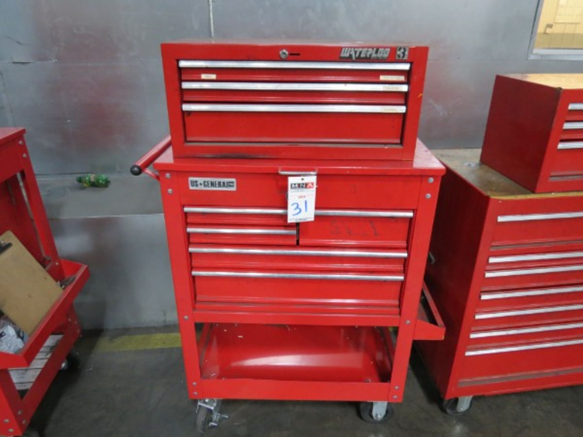 Waterloo And General 8 Drawer Toolbox Top And Bottom