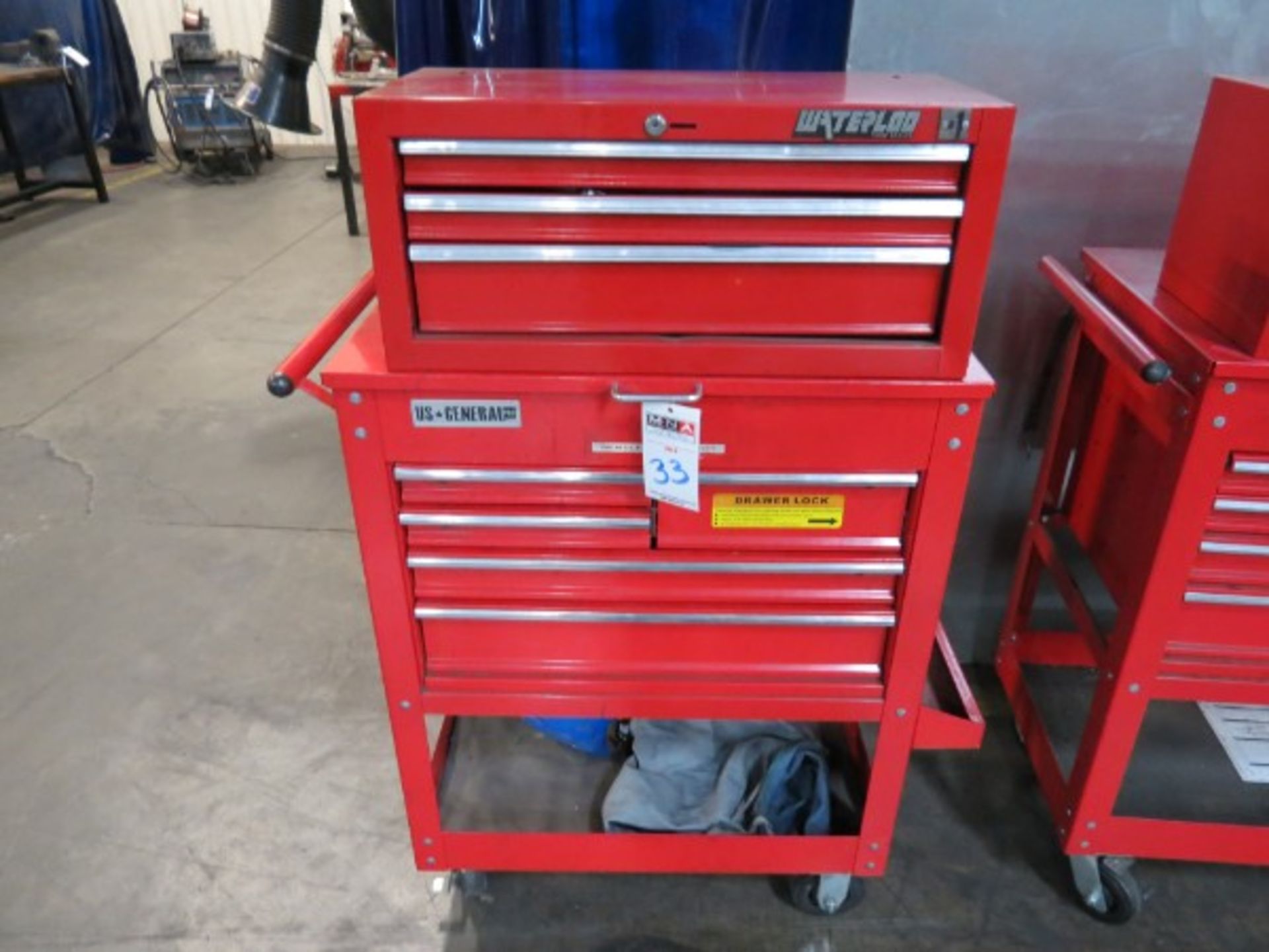 Waterloo And General 8 Drawer Toolbox Top And Bottom