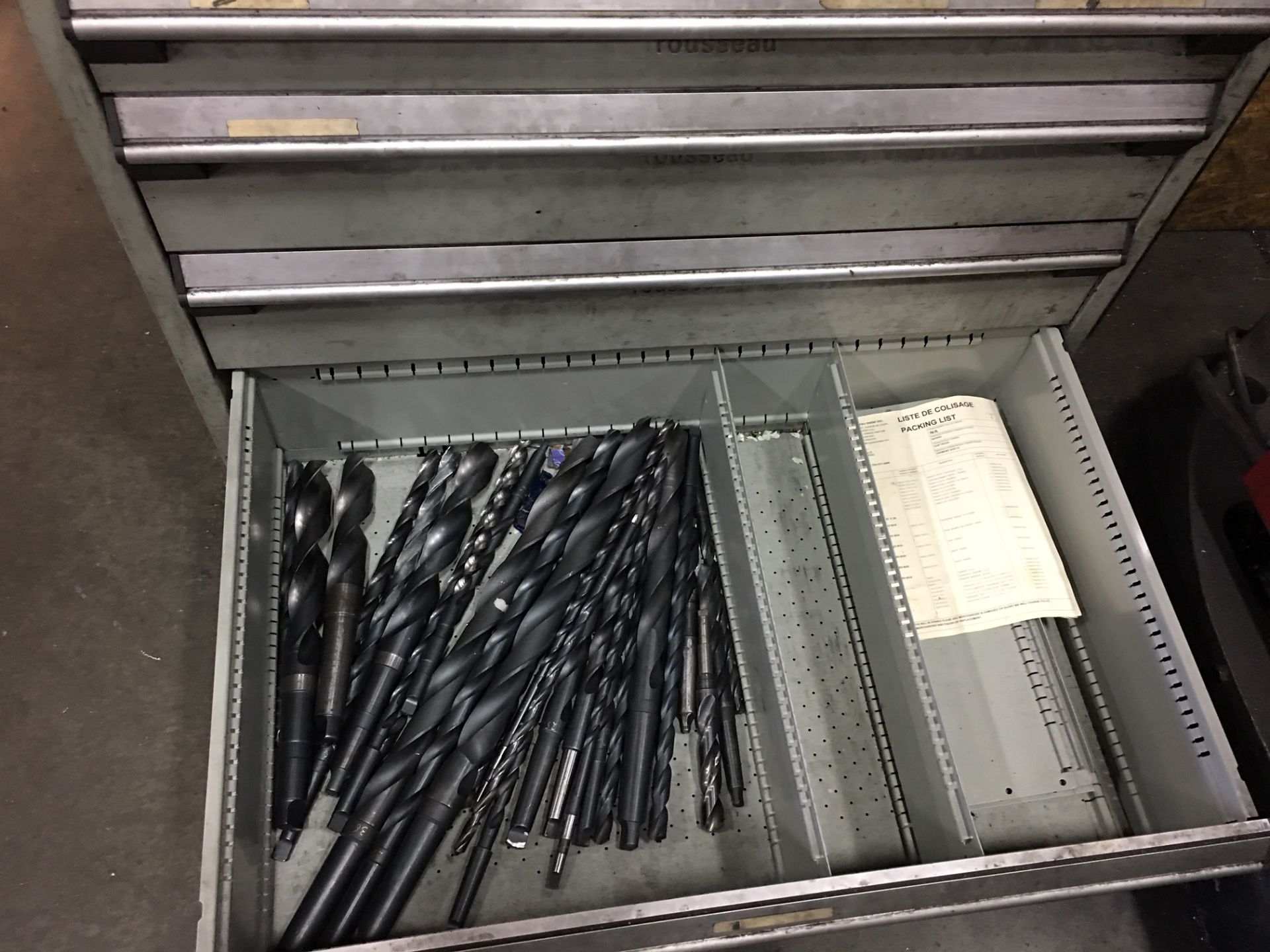 7 Drawer Global Cabinet w/ Drills, Bolts, and Reamers - Image 6 of 6
