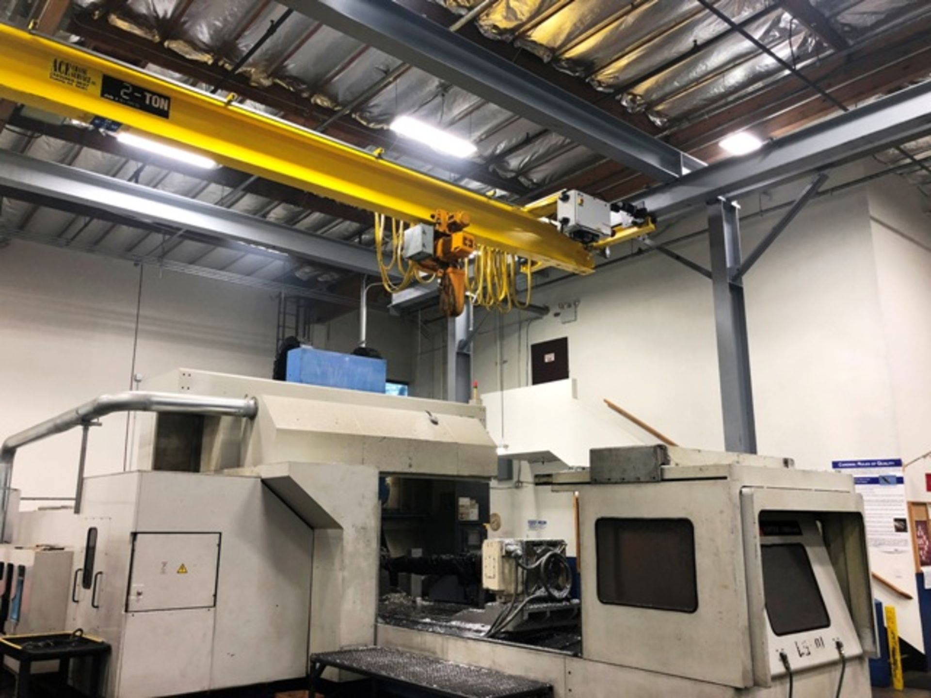 MAZAK VORTEX 1400 5-AXIS CNC MACHINING CENTER, FANUC 15iMA CNC 5-AXIS CTRL (Located in SoCal) - Image 2 of 16