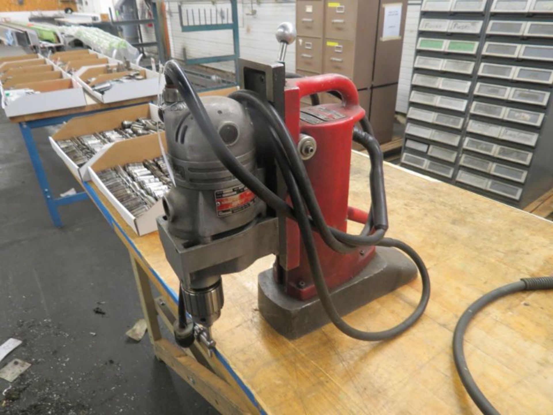 Milwaukee Electromagnetic Drill Press, s/n 0050210299