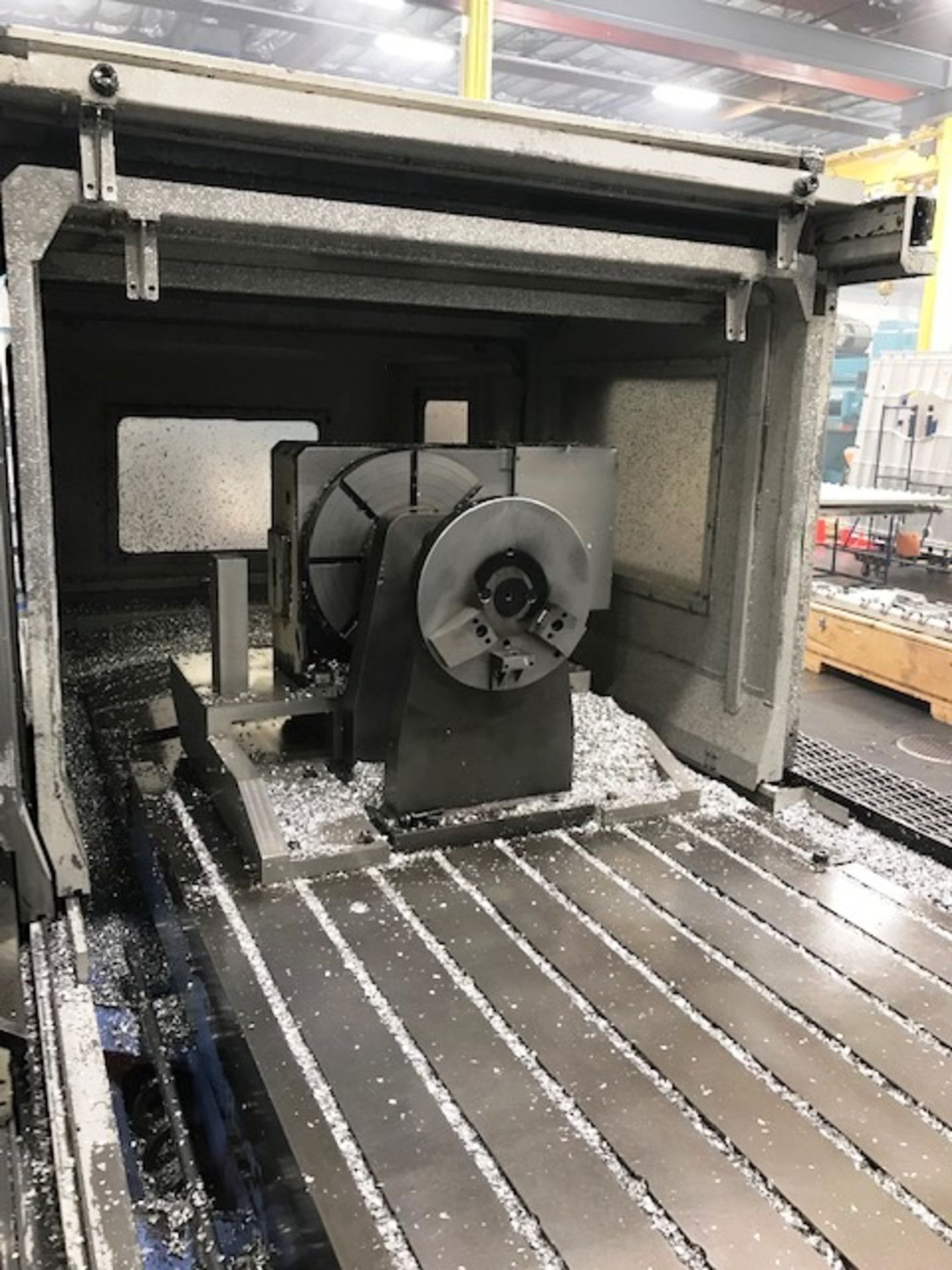 MAZAK VORTEX 1400 5-AXIS CNC MACHINING CENTER, FANUC 15iMA CNC 5-AXIS CTRL (Located in SoCal) - Image 9 of 16