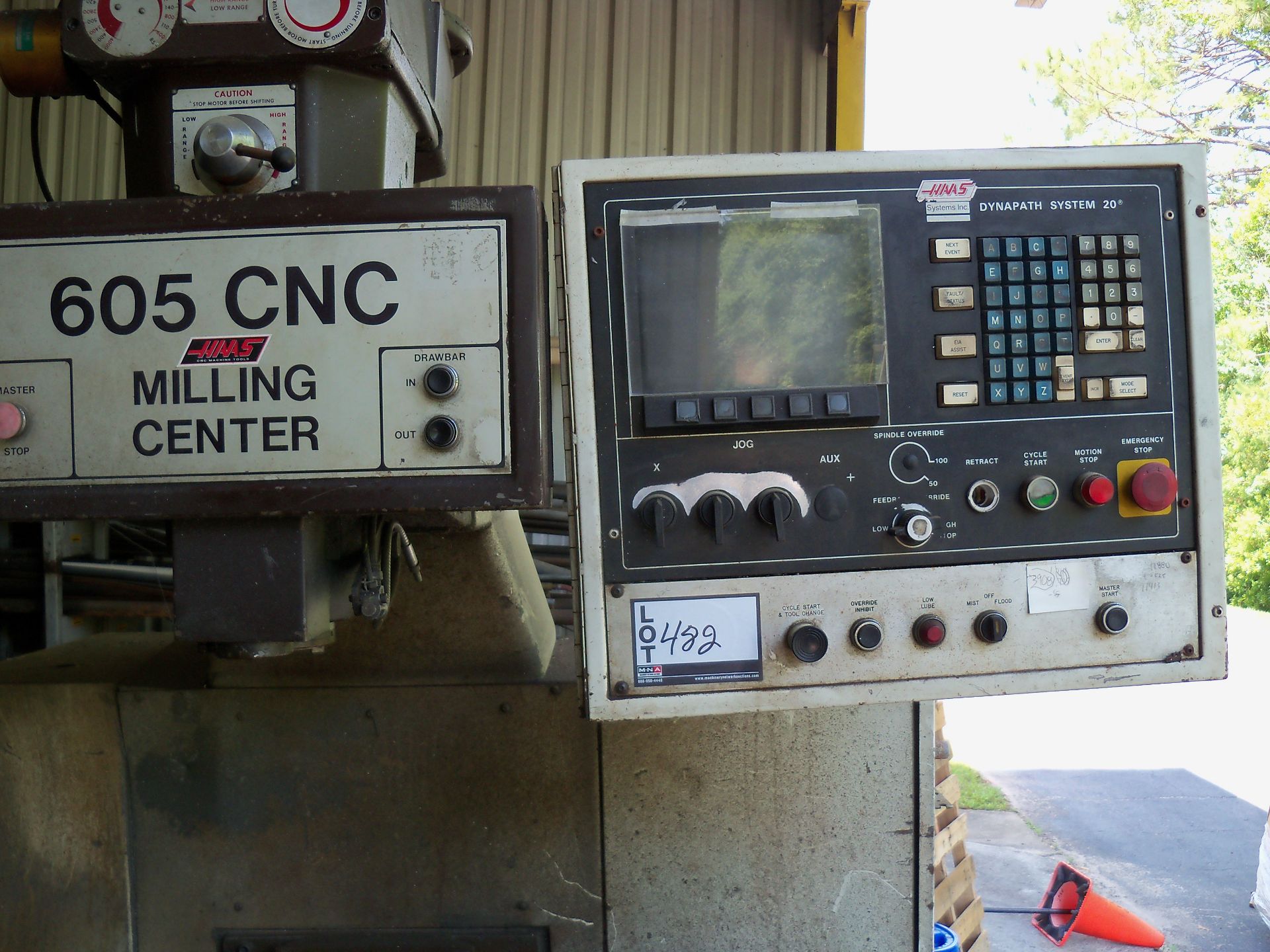 Ex-Cell-O 605 CNC Horizontal Mill, Dynapath System 20 Control (Located in Thomasville, GA) - Image 4 of 5