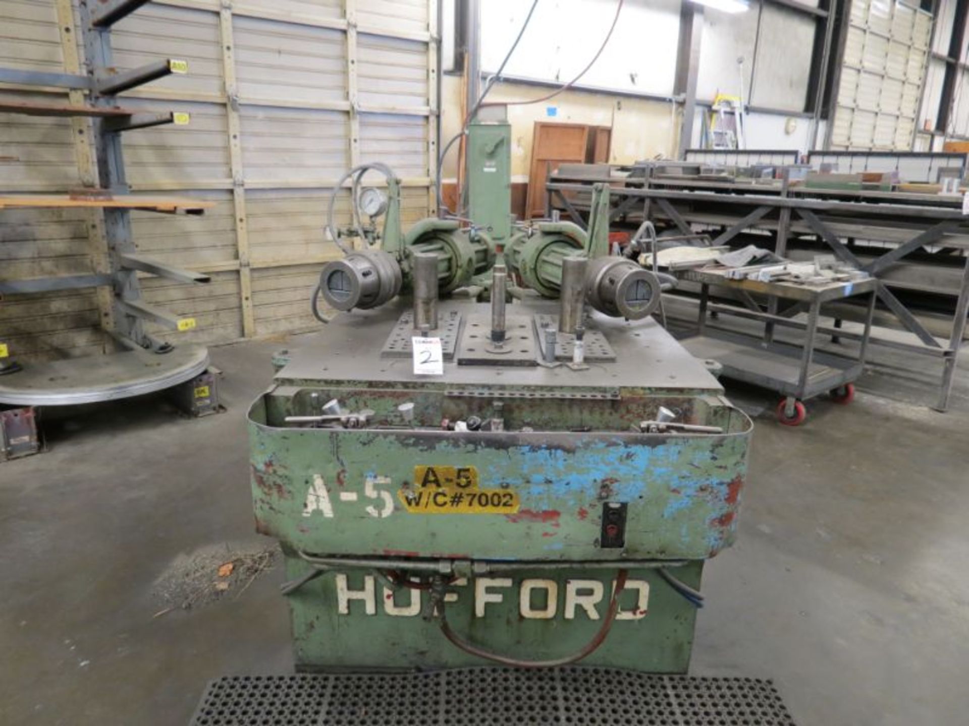 Hufford A -5 Stretch Forming Machine, s/n 56