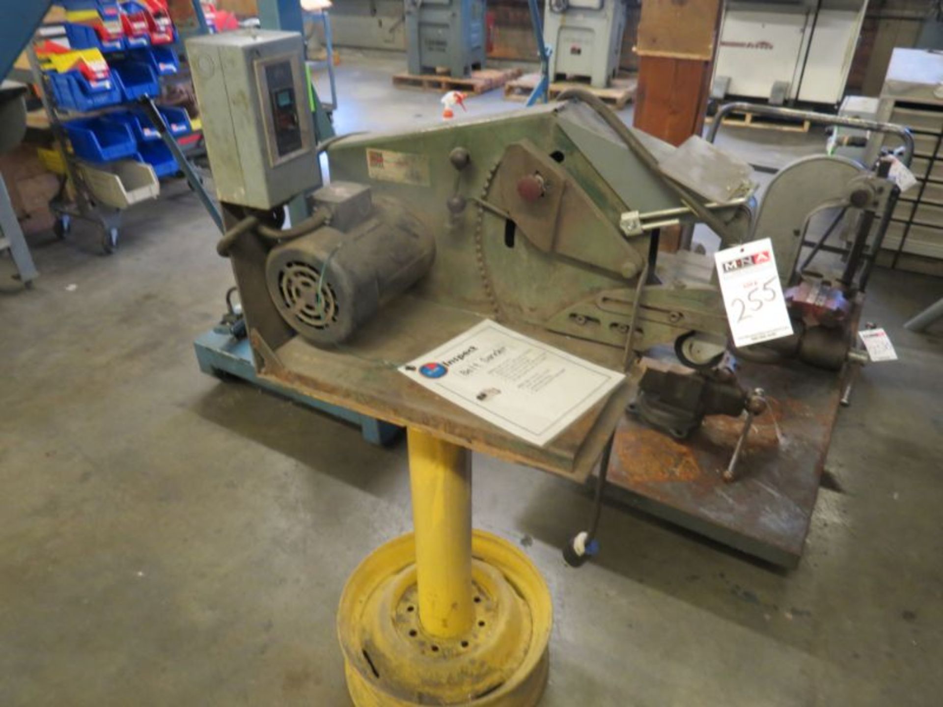 Square Wheel 2" Belt Sander