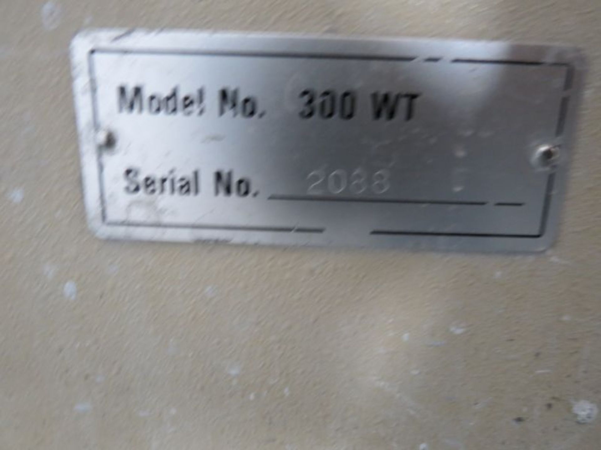 Deburr 300 WT Parts Tumbler, s/n 2088 - Image 5 of 5