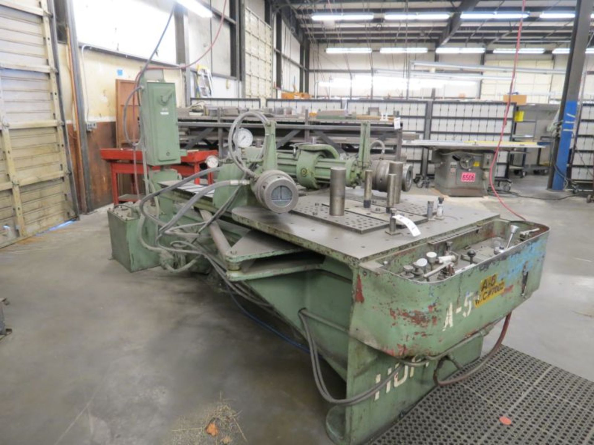 Hufford A -5 Stretch Forming Machine, s/n 56 - Image 4 of 9