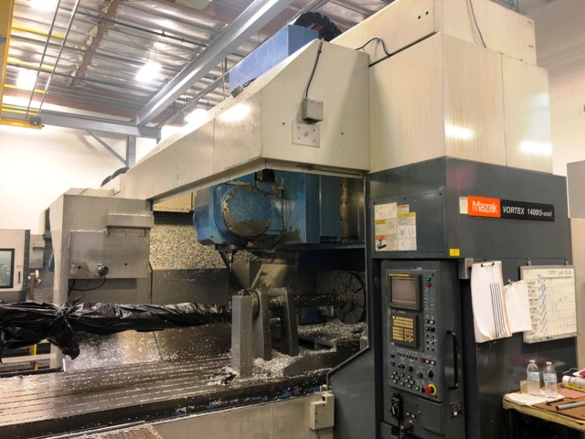 MAZAK VORTEX 1400 5-AXIS CNC MACHINING CENTER, FANUC 15iMA CNC 5-AXIS CTRL (Located in SoCal) - Image 5 of 16