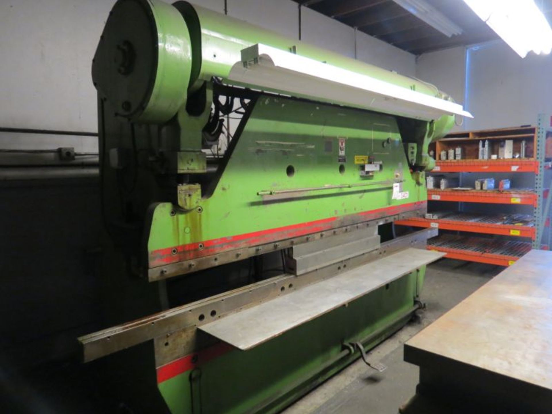 Chicago 5008 Press Brake 120 Ton, s/n 4641-112 *G & M Mercury 144" Bottom Bolster Plate Available* - Image 5 of 7