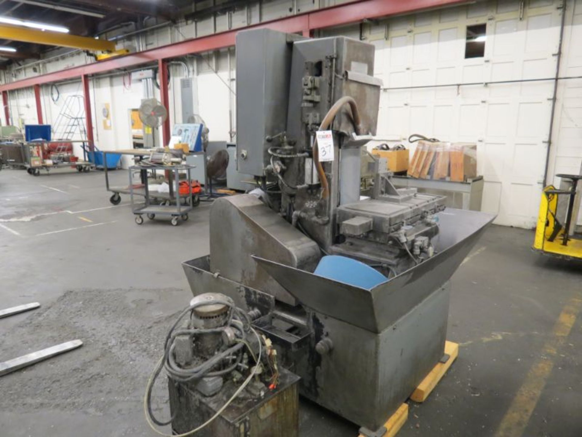 Engelberg 6'' Wet Belt Sander, w/ Hydraulic Unit