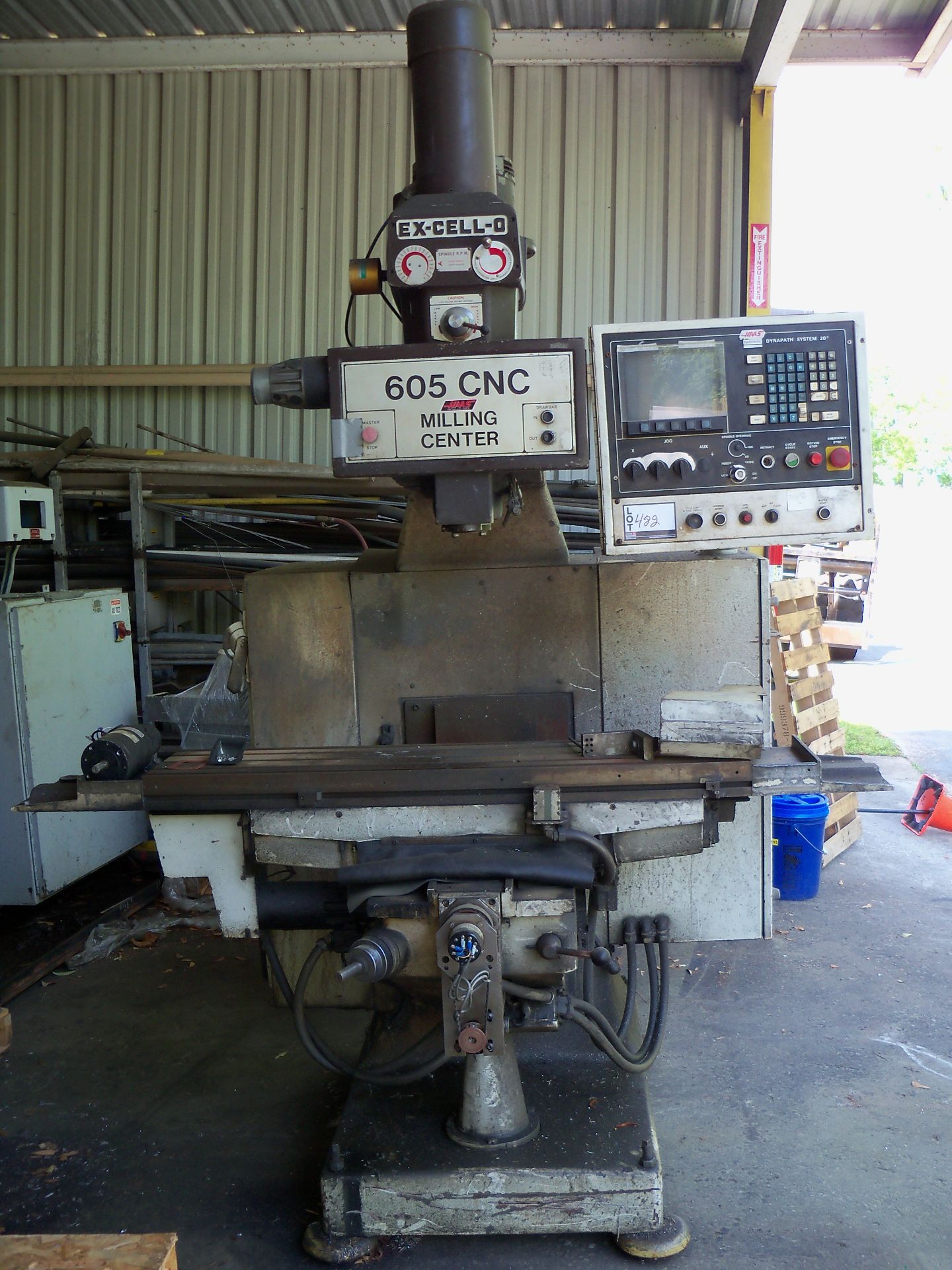 Ex-Cell-O 605 CNC Horizontal Mill, Dynapath System 20 Control (Located in Thomasville, GA)