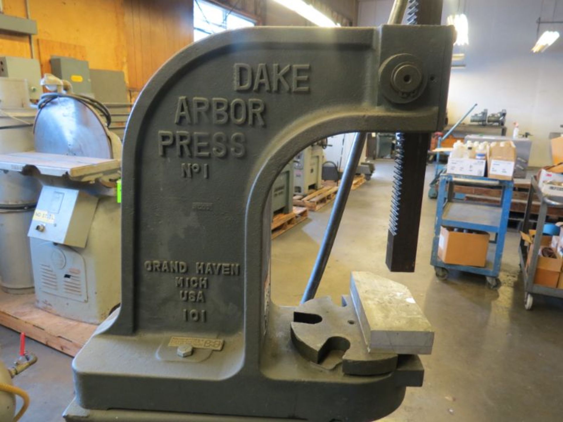 Dake Arbor Press Model # 1