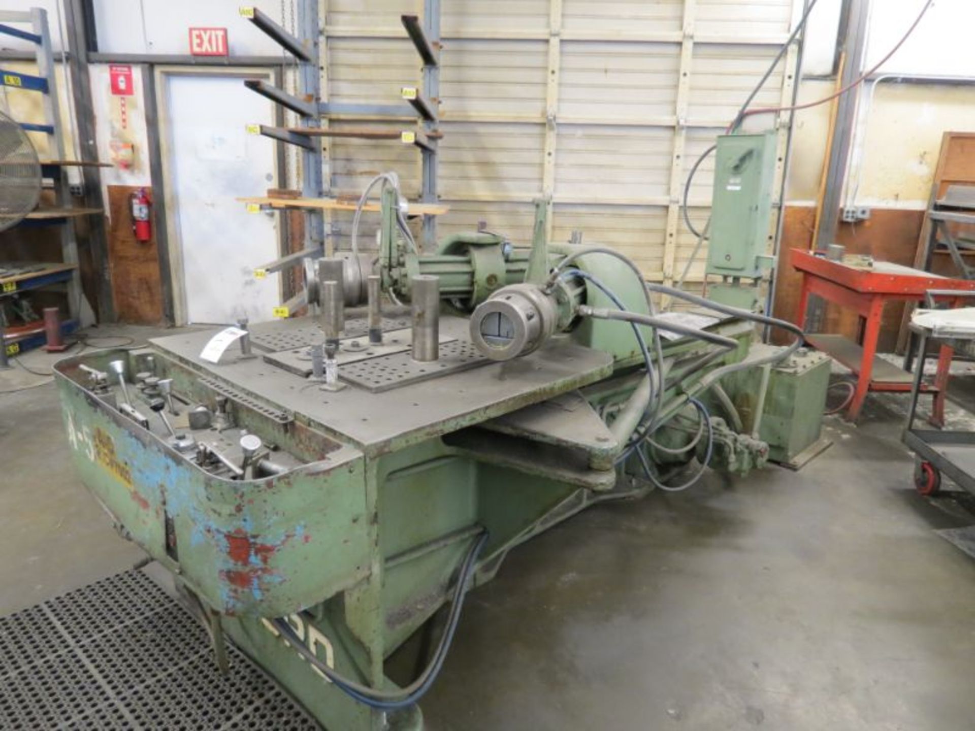 Hufford A -5 Stretch Forming Machine, s/n 56 - Image 2 of 9