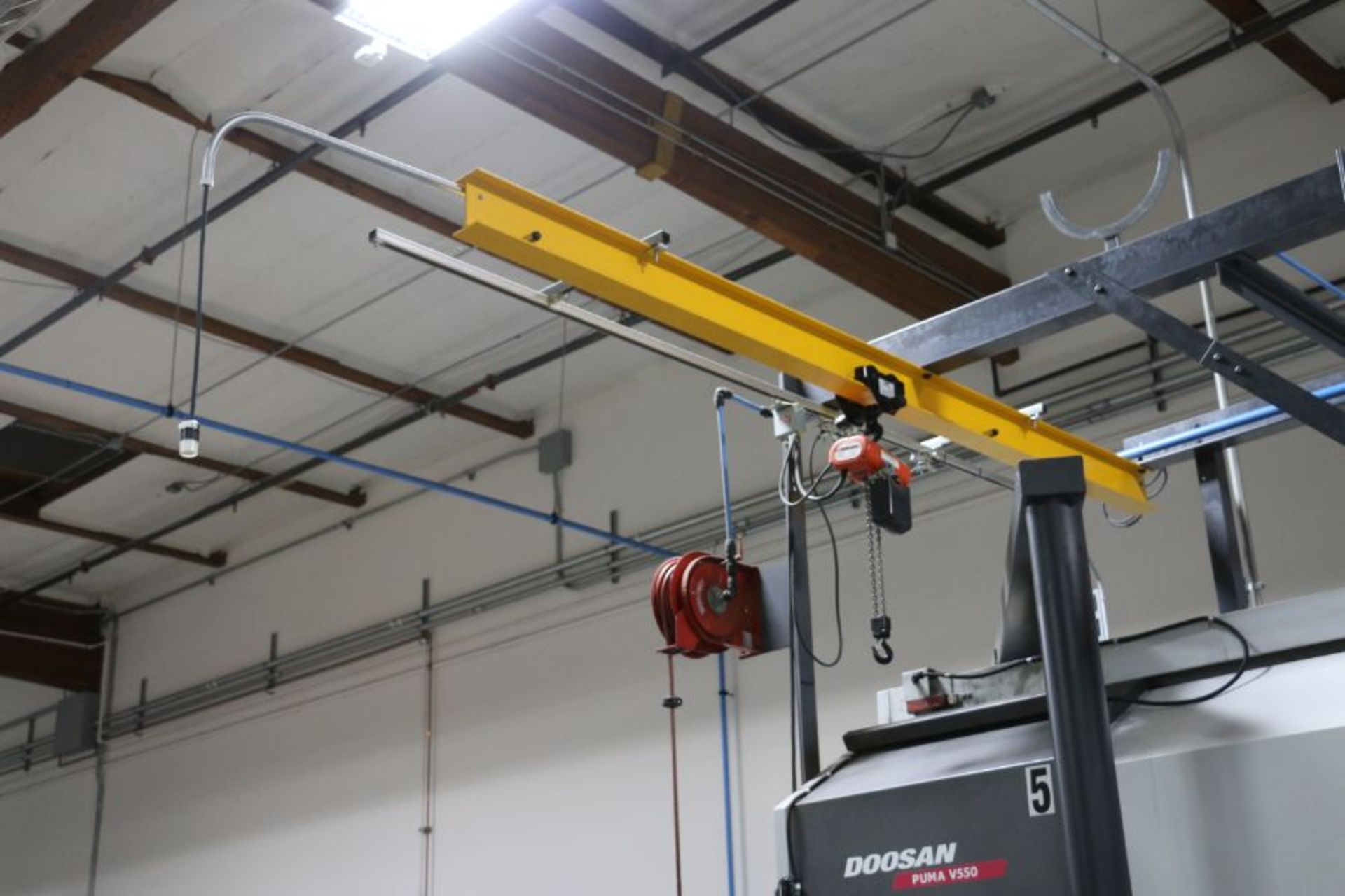 500LB hoist & trolley jib