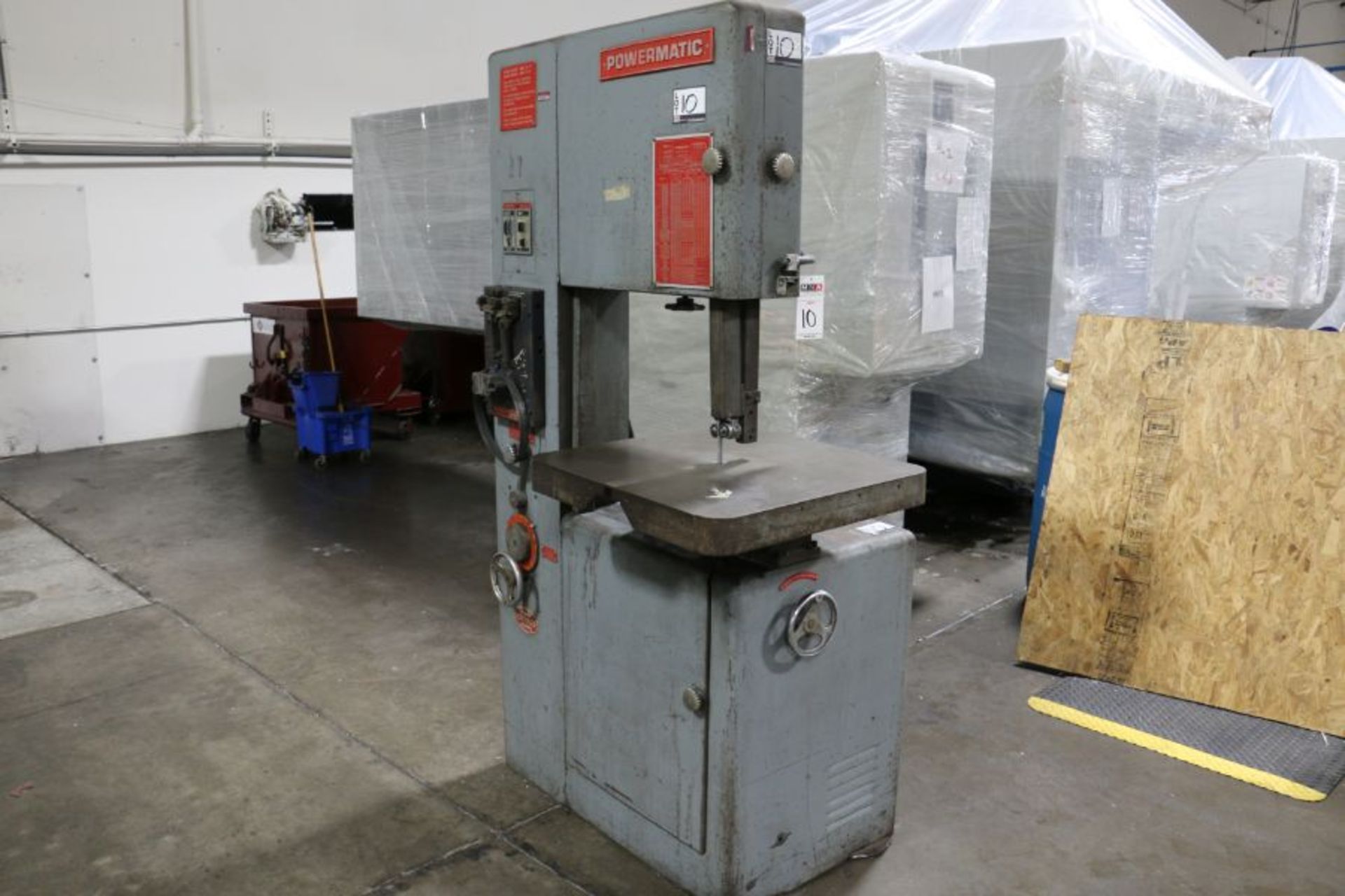 Powermatic Blade Welder 600 Vertical Bandsaw, Blade Length 12'7", s/n 9991032 - Image 4 of 9