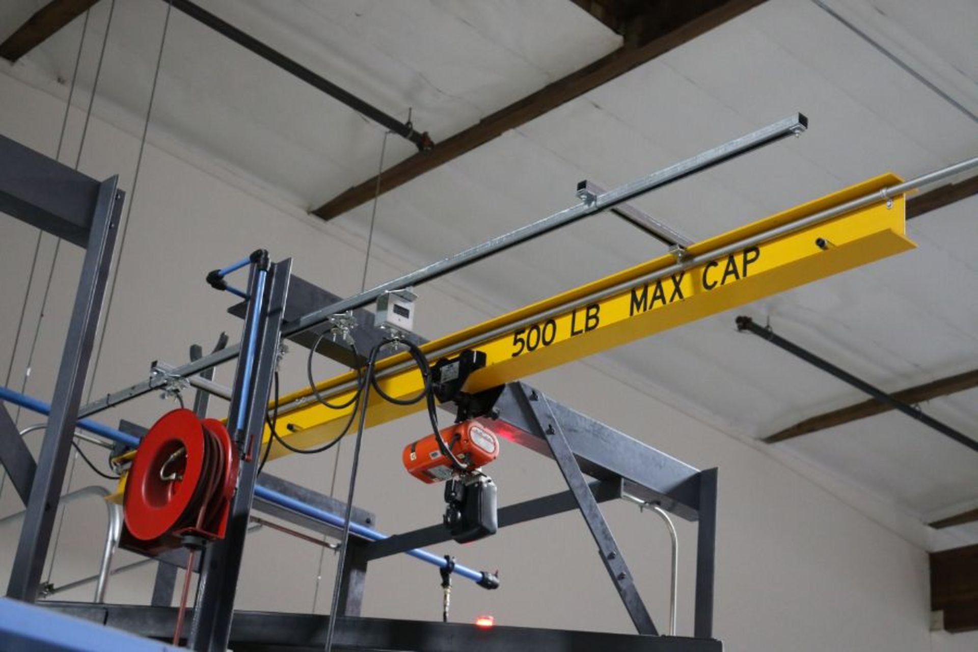 500LB hoist & trolley jib - Image 2 of 4