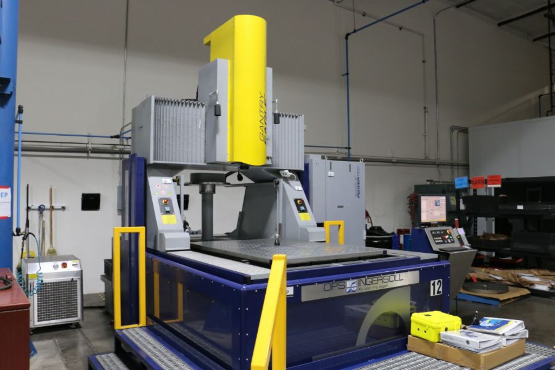 OPS Ingersoll Gantry Eagle 1200 CNC Sinker EDM, Dual 32-Bit Based Control, C-Axis, Powertec 60A - Image 3 of 18