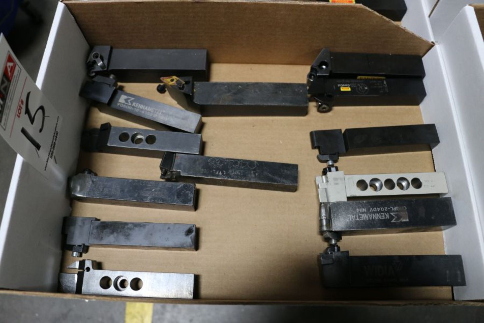 Assorted Carbide Insert Tool Cutters for Lathe - Image 2 of 3