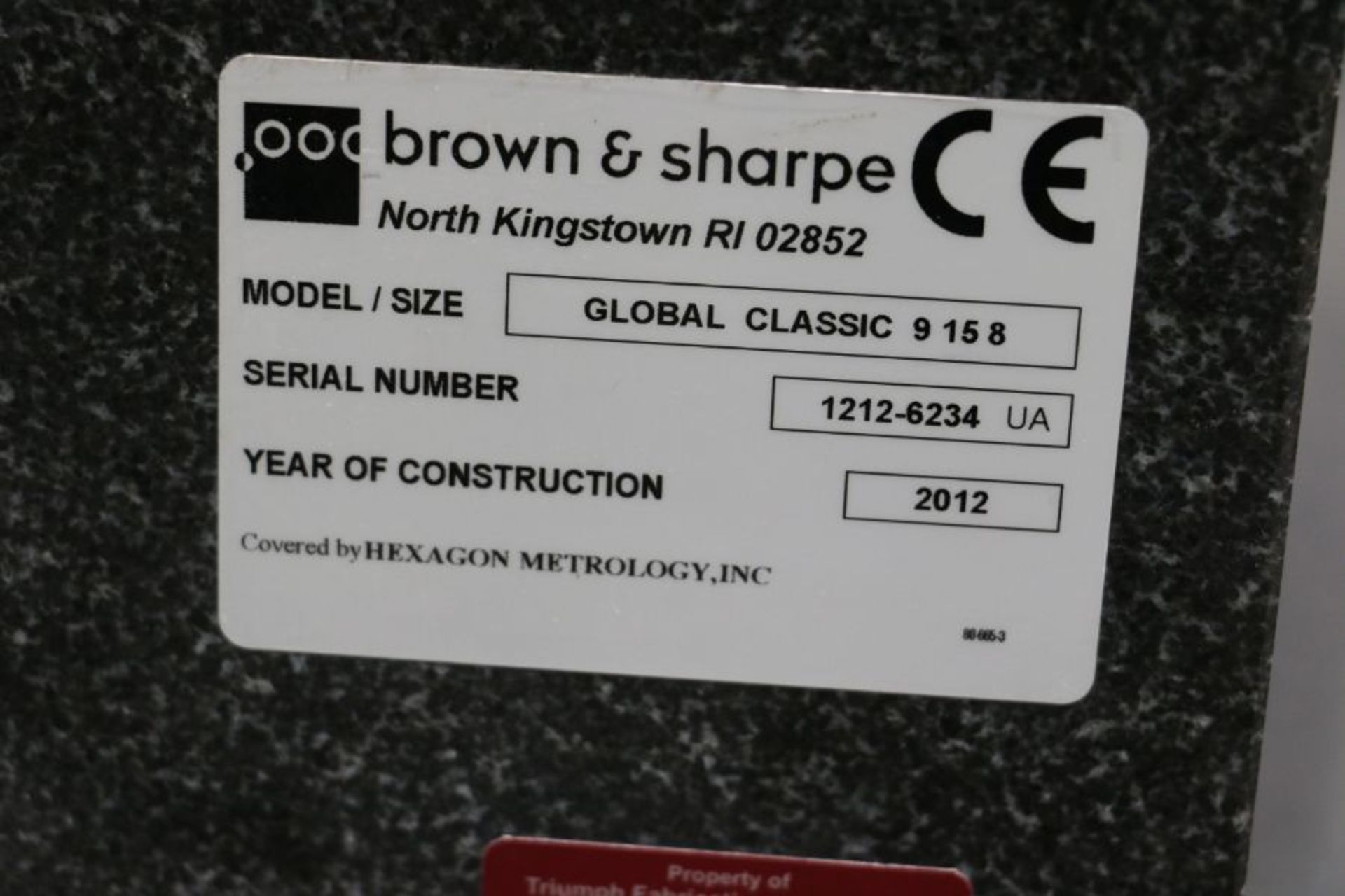 Brown & Sharpe Global Classic 9.15.08 DCC Coordinate Measuring Machine, PC-DMIS Software, Hexagon - Image 8 of 10