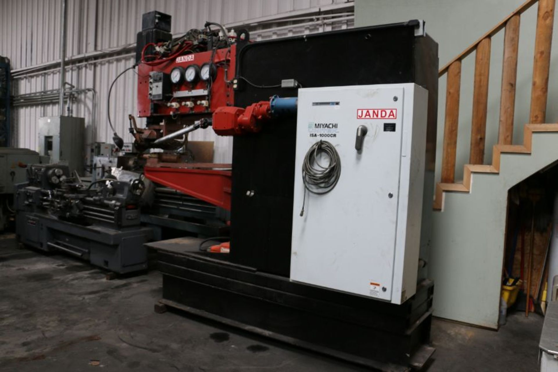 250 KVA Janda Rebuild Seam Welder, with Miyachi ISA 1000 Control, (Located in Industry, CA) - Image 2 of 9