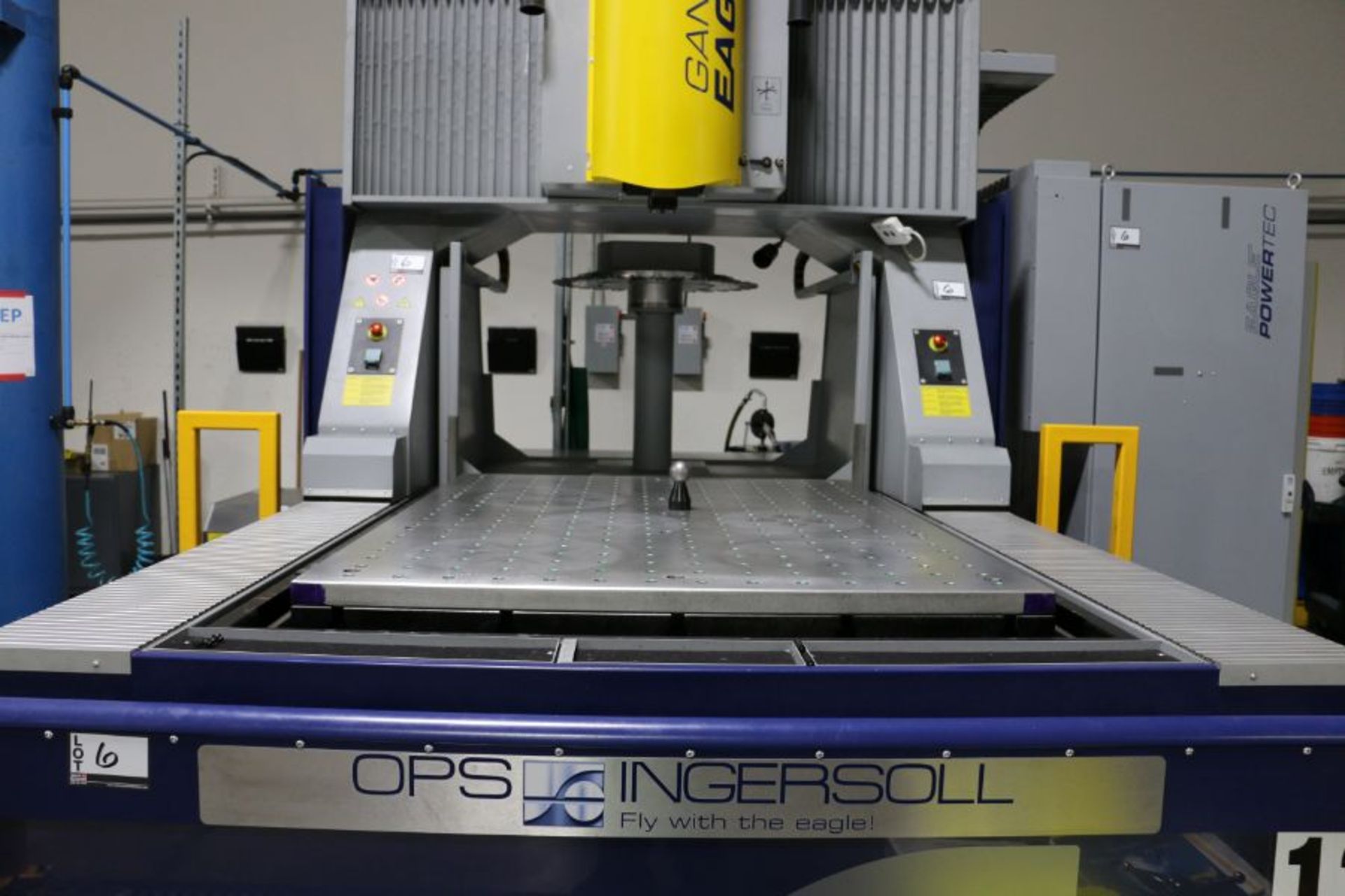 OPS Ingersoll Gantry Eagle 1200 CNC Sinker EDM, Dual 32-Bit Based Control, C-Axis, Powertec 60A - Image 6 of 18