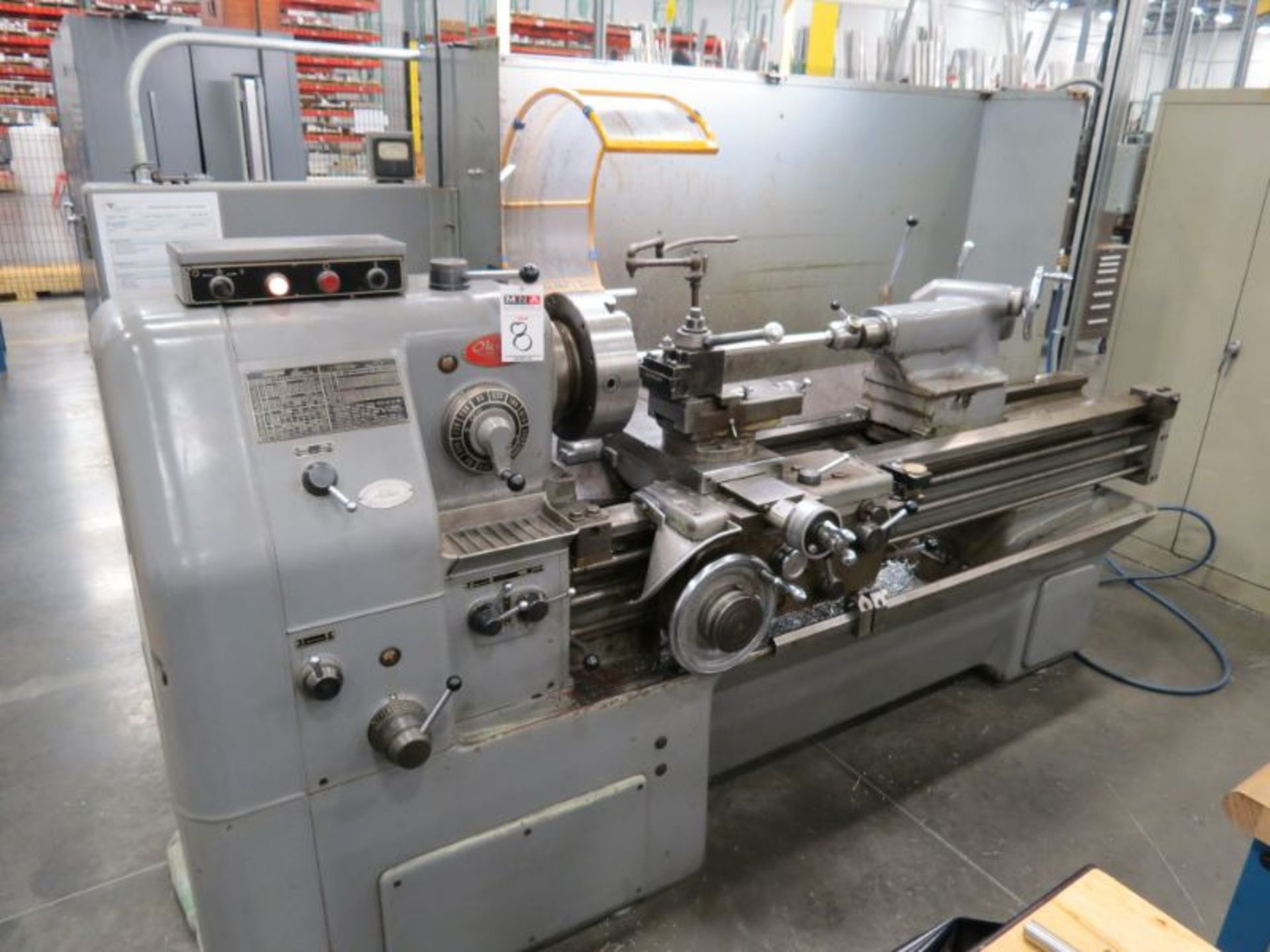 Okuma LS - 22'' X 60 '' Between Centers Quick Change Geared- Head Engine Lathe, 45-1,800 rpm Spindle - Image 2 of 8