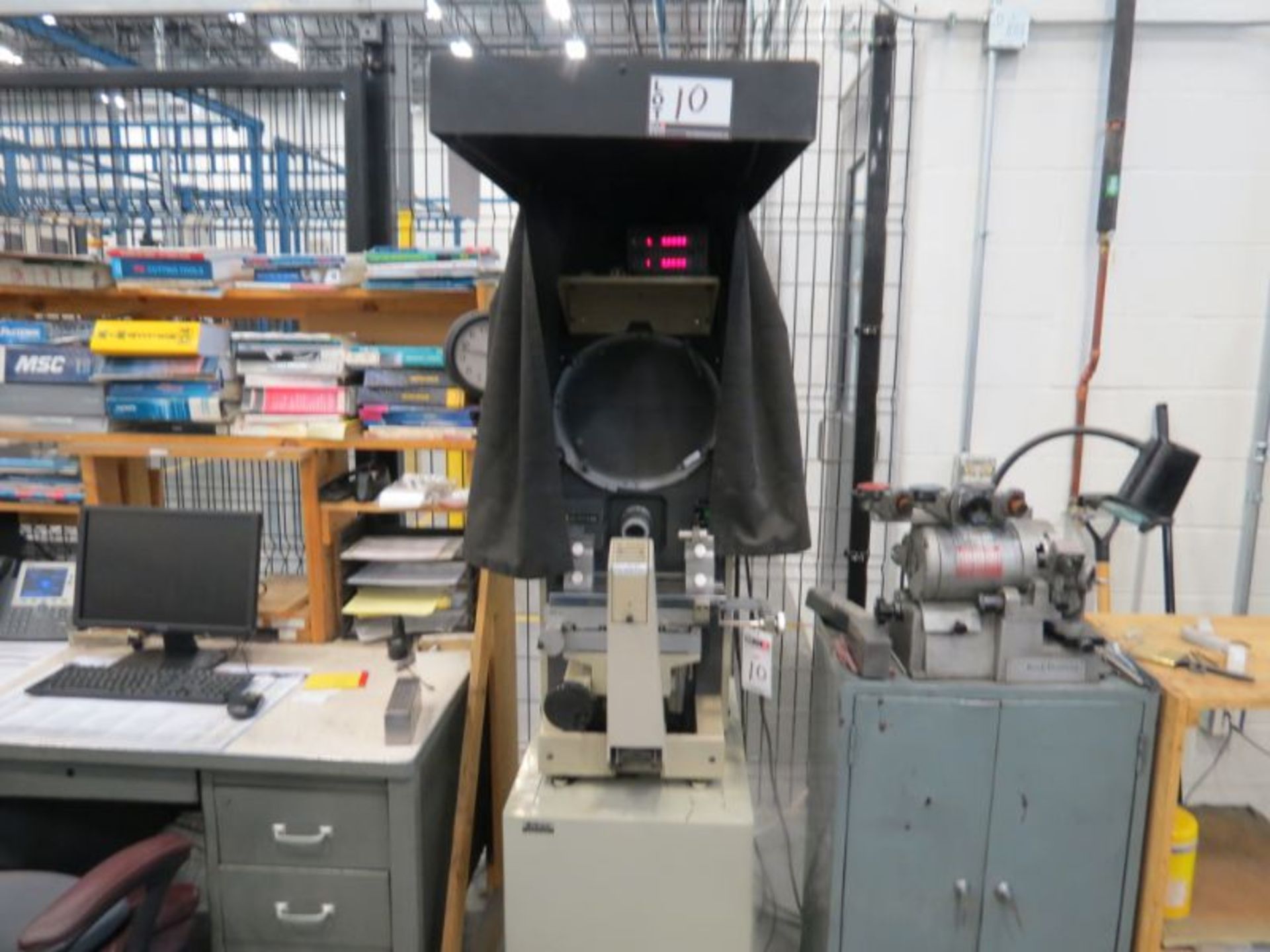 Nikon H-14 B Optical Comparator, s/n 10239