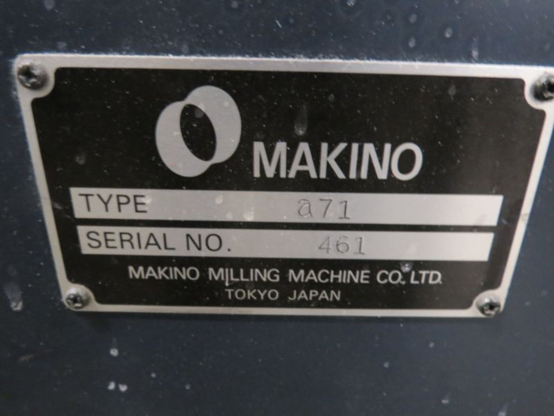 Makino A71 4-Axis, Pro 5 ctrl, (2) 19.7” pallets, 20K RPM, CT50, 137 ATC, CTS, (No Tooling) - Image 9 of 9